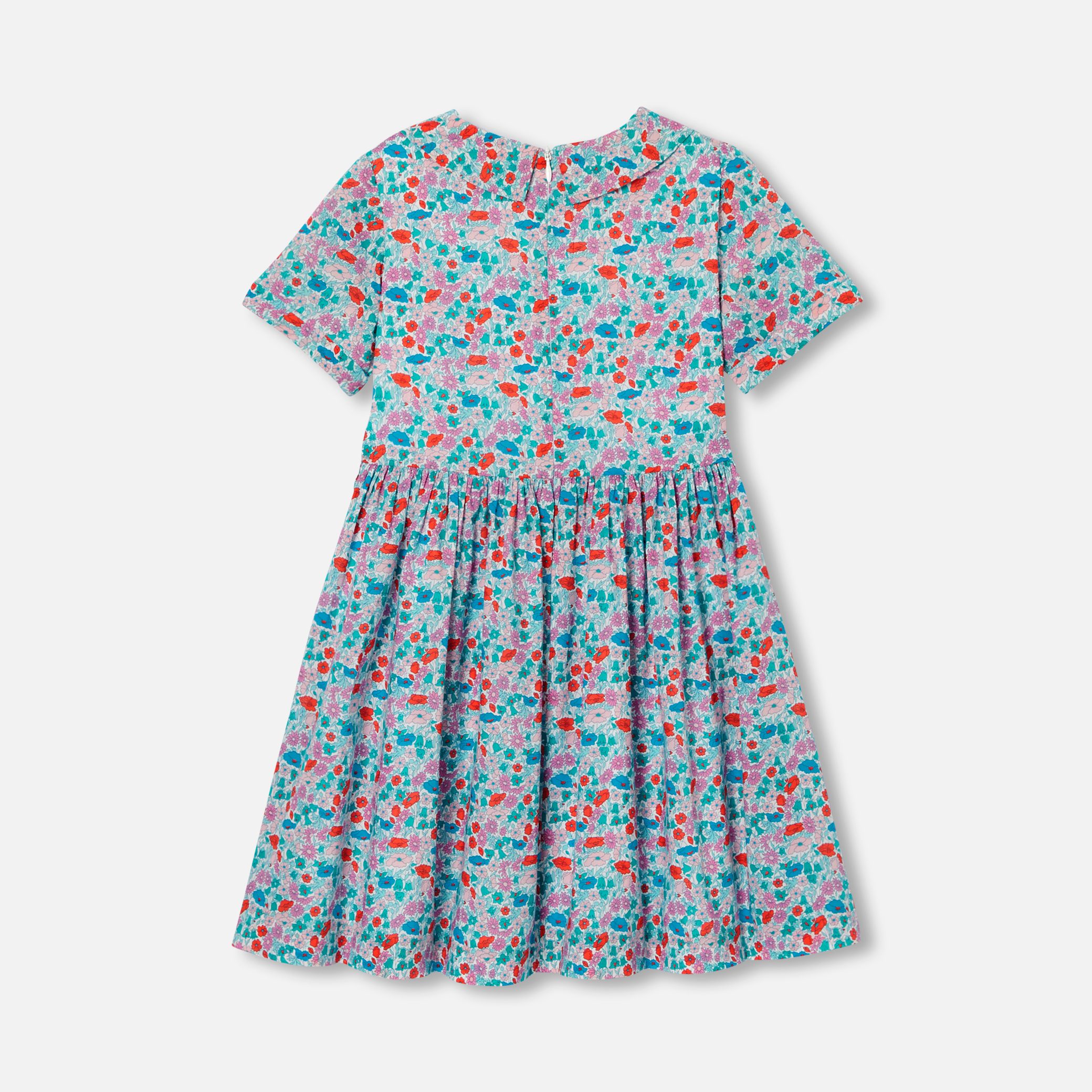 Girl Dress In Liberty Fabric - Image 2