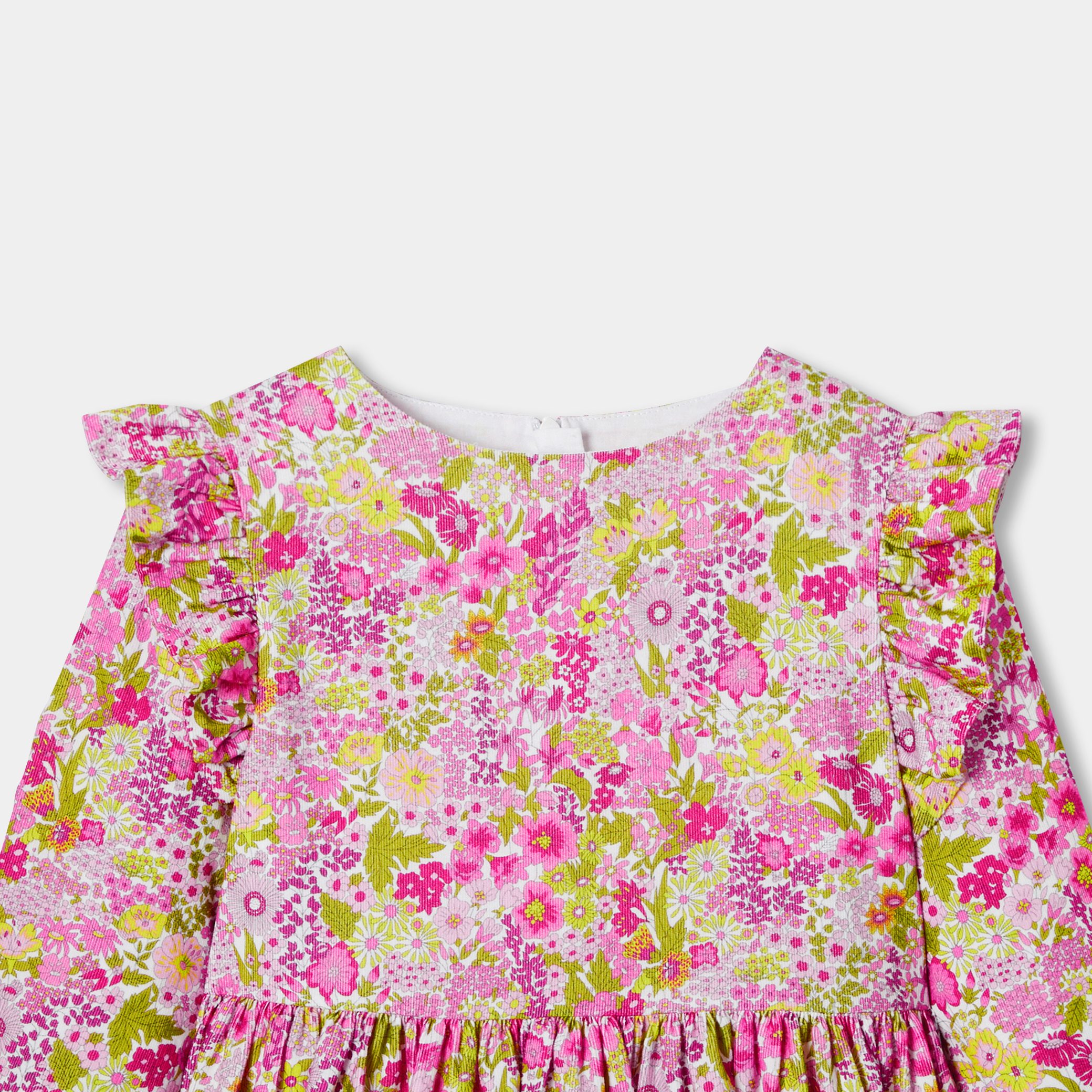 Girl Dress In Liberty Fabric - Image 4