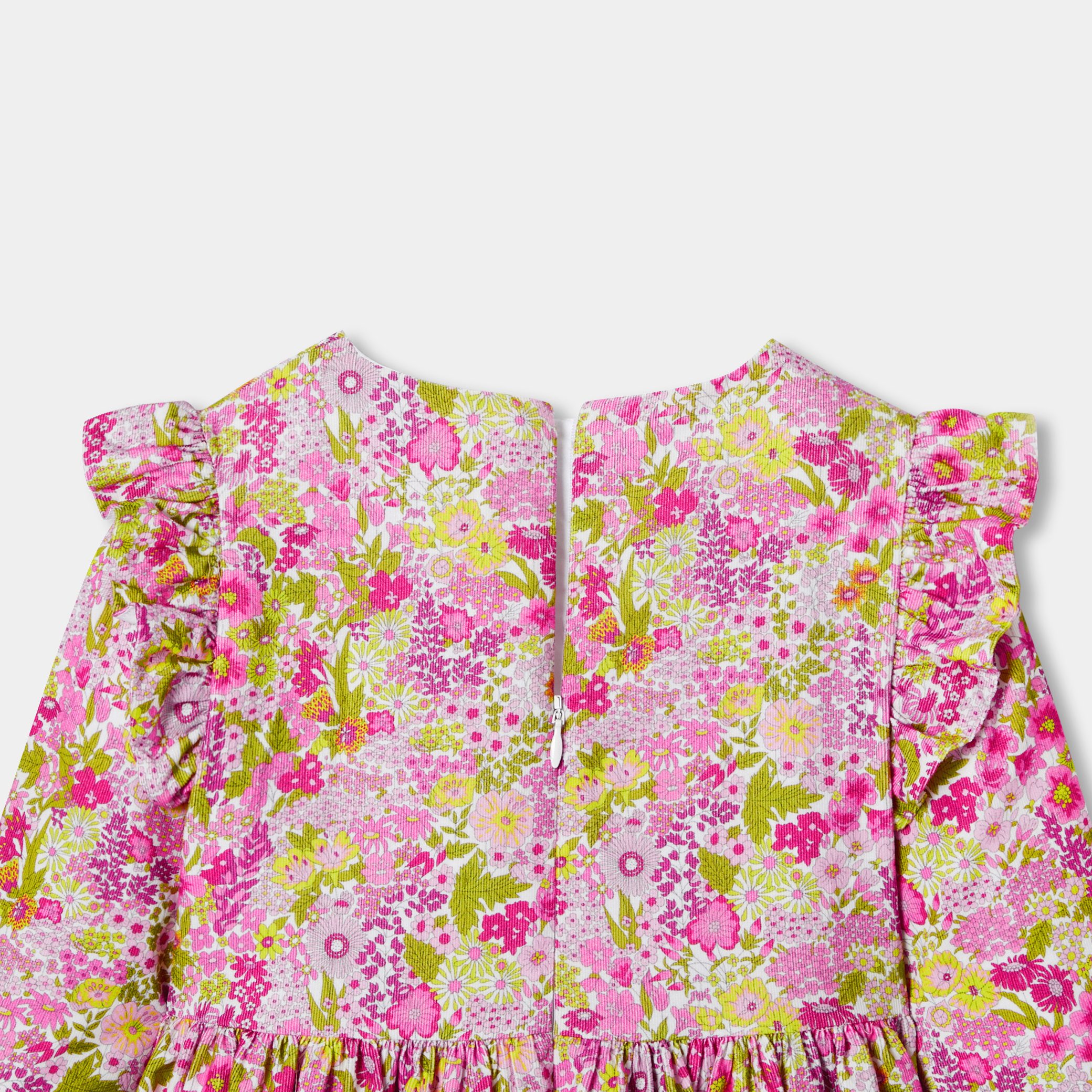 Girl Dress In Liberty Fabric - Image 5