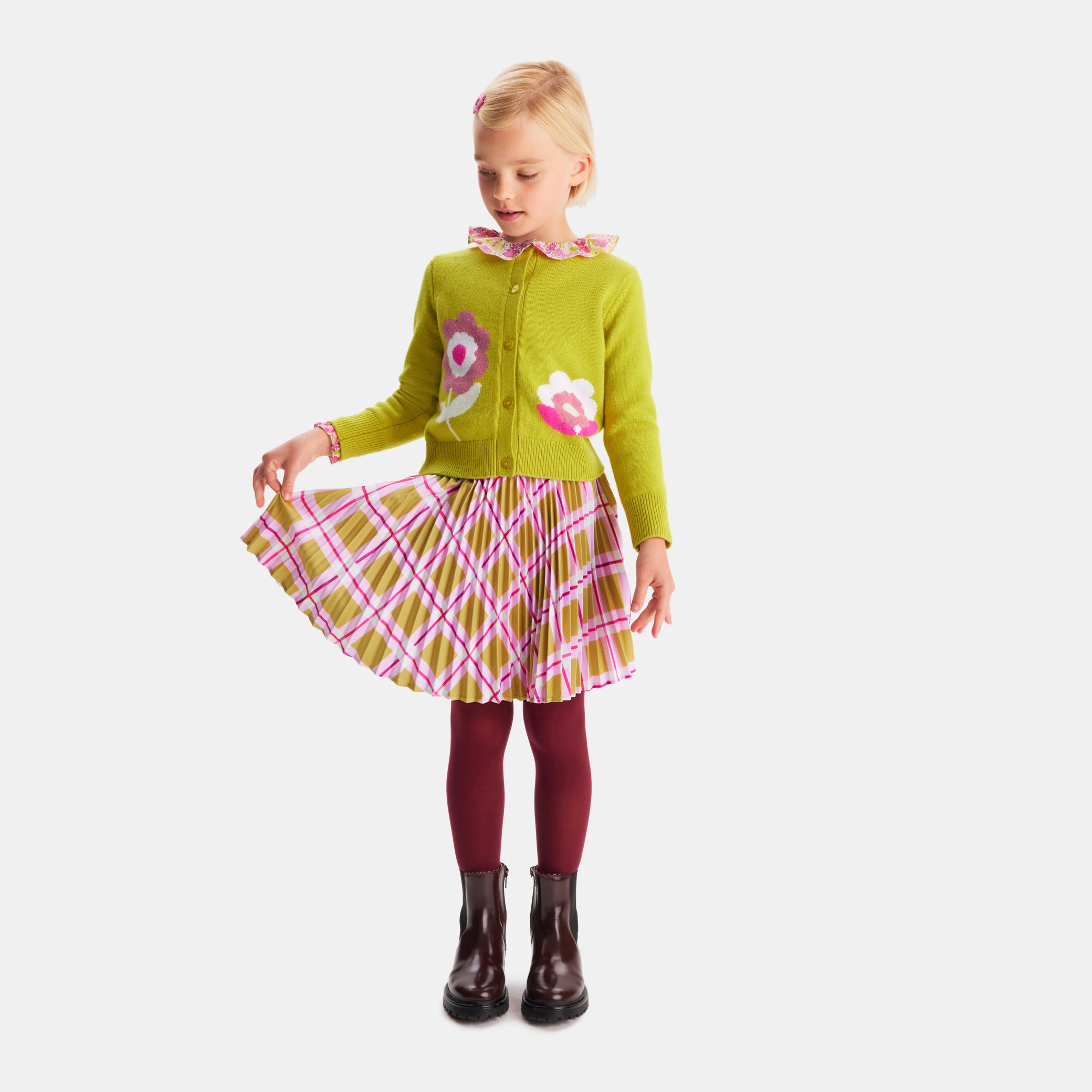 Girl Tartan Skirt