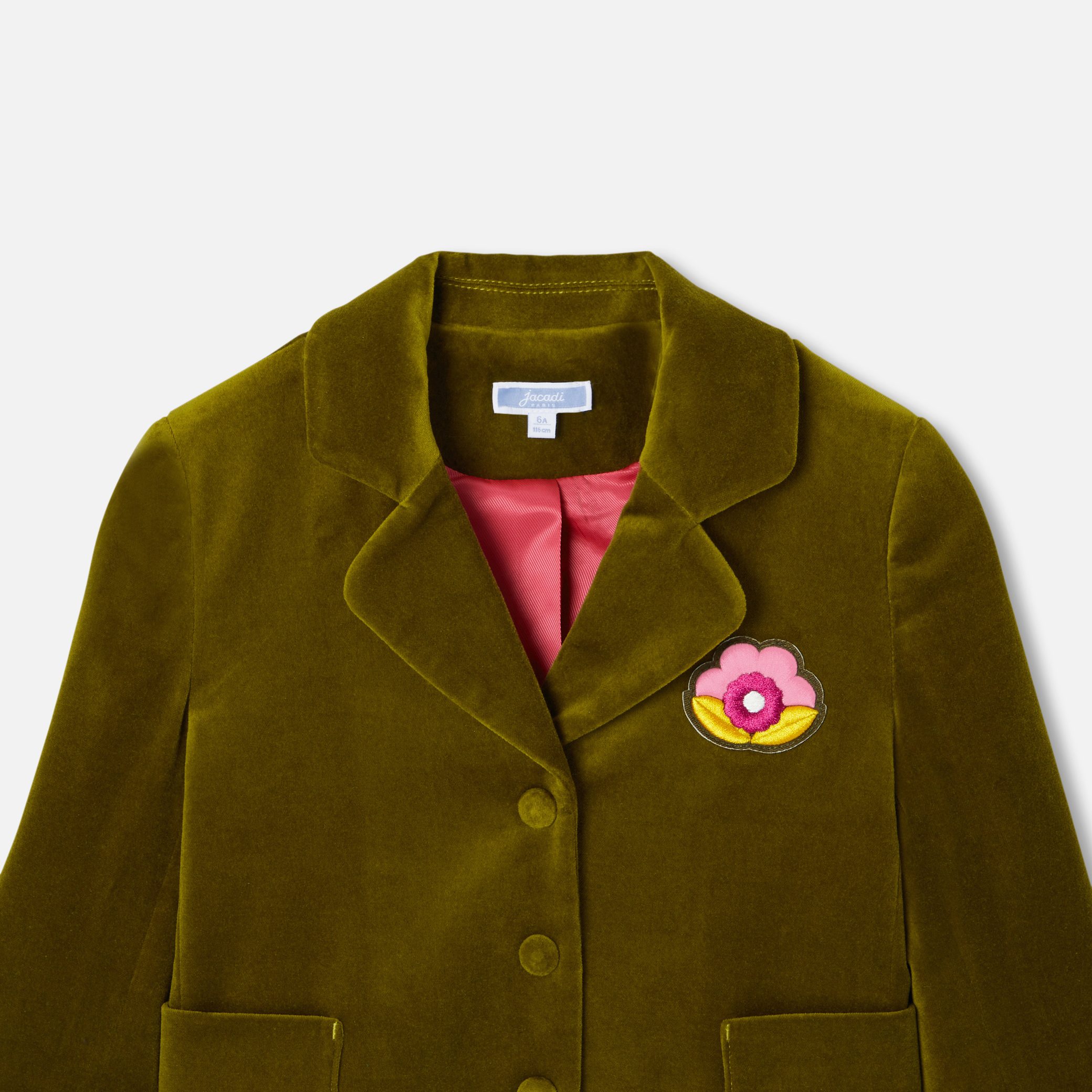 Girl Blazer In Smooth Velvet - Image 6