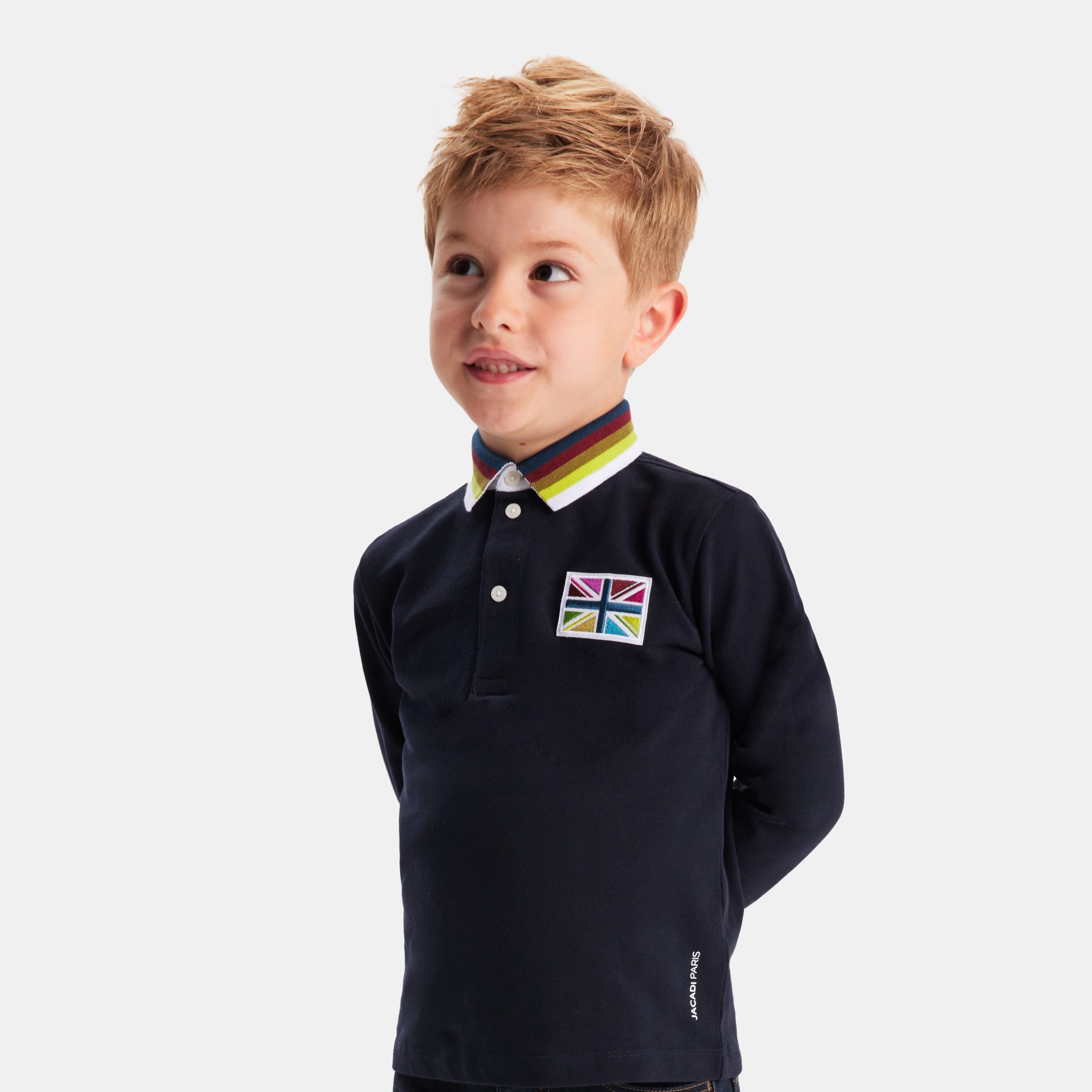Boy Long-sleeved Polo