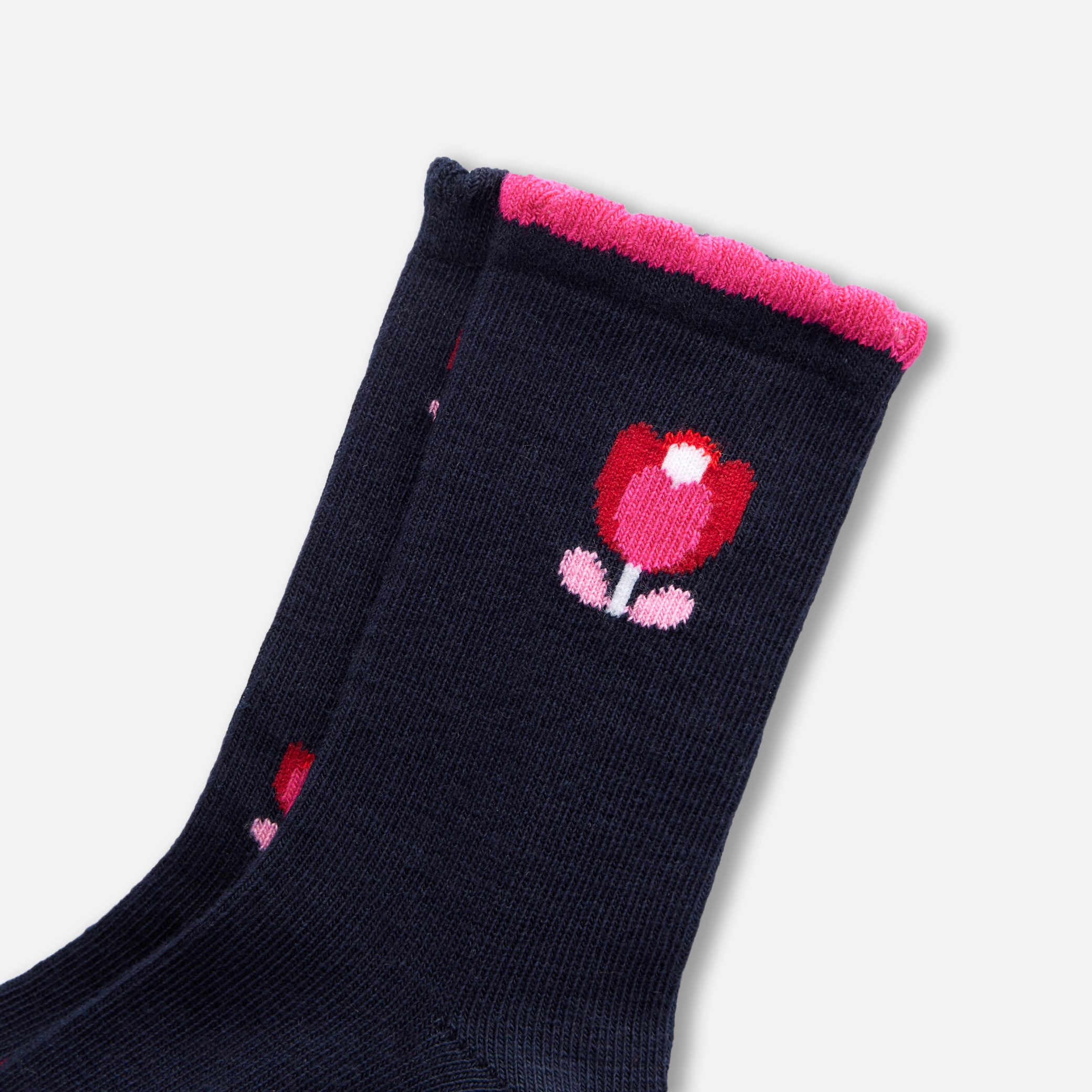 Baby Girl Duo Of  High Socks - Image 3
