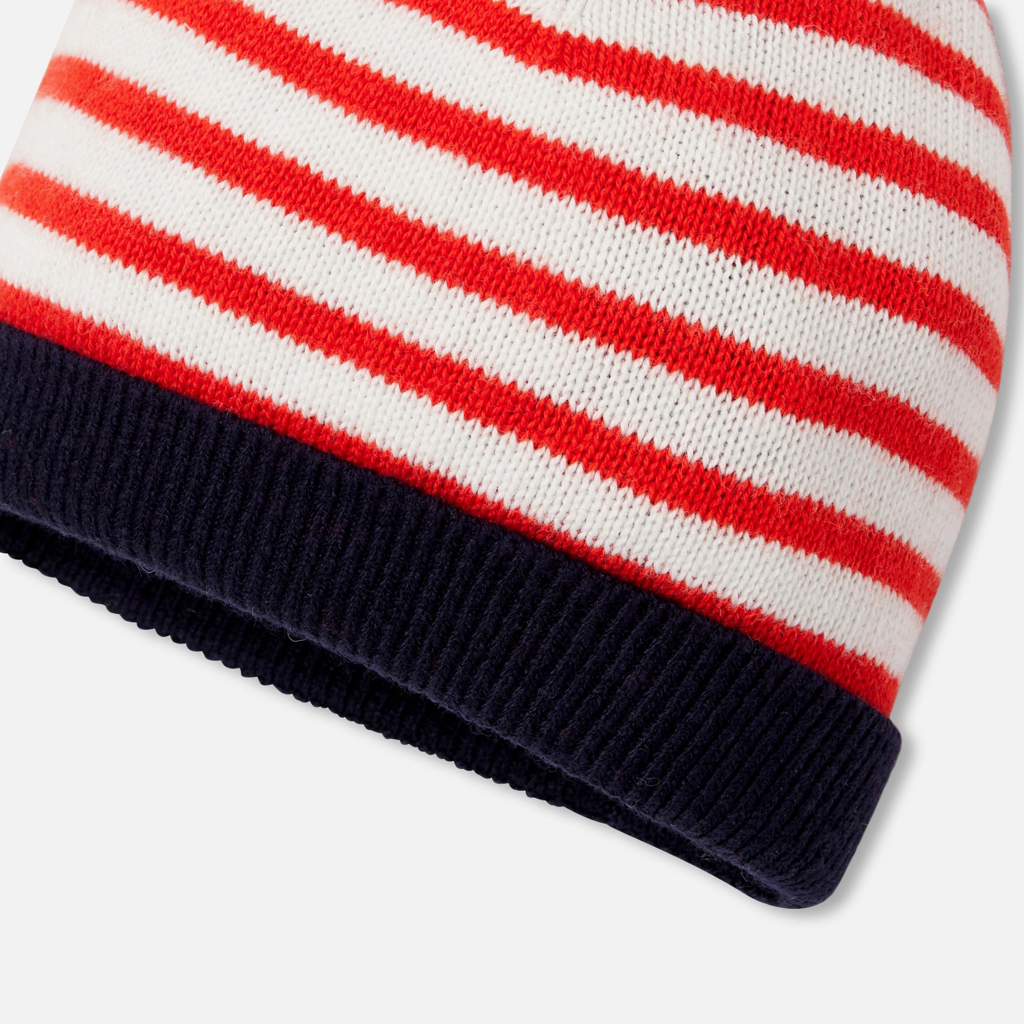 Baby Boy Hat With Pompon - Image 2