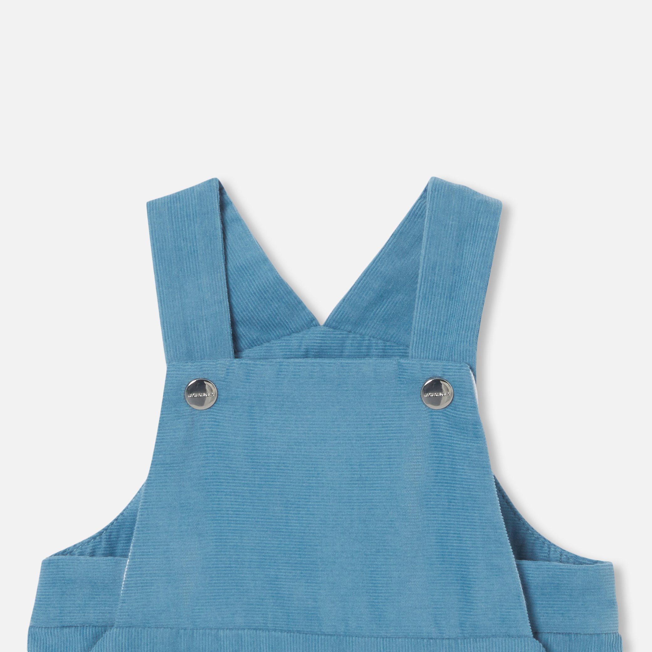 Baby Boy Velour Overalls - Image 3