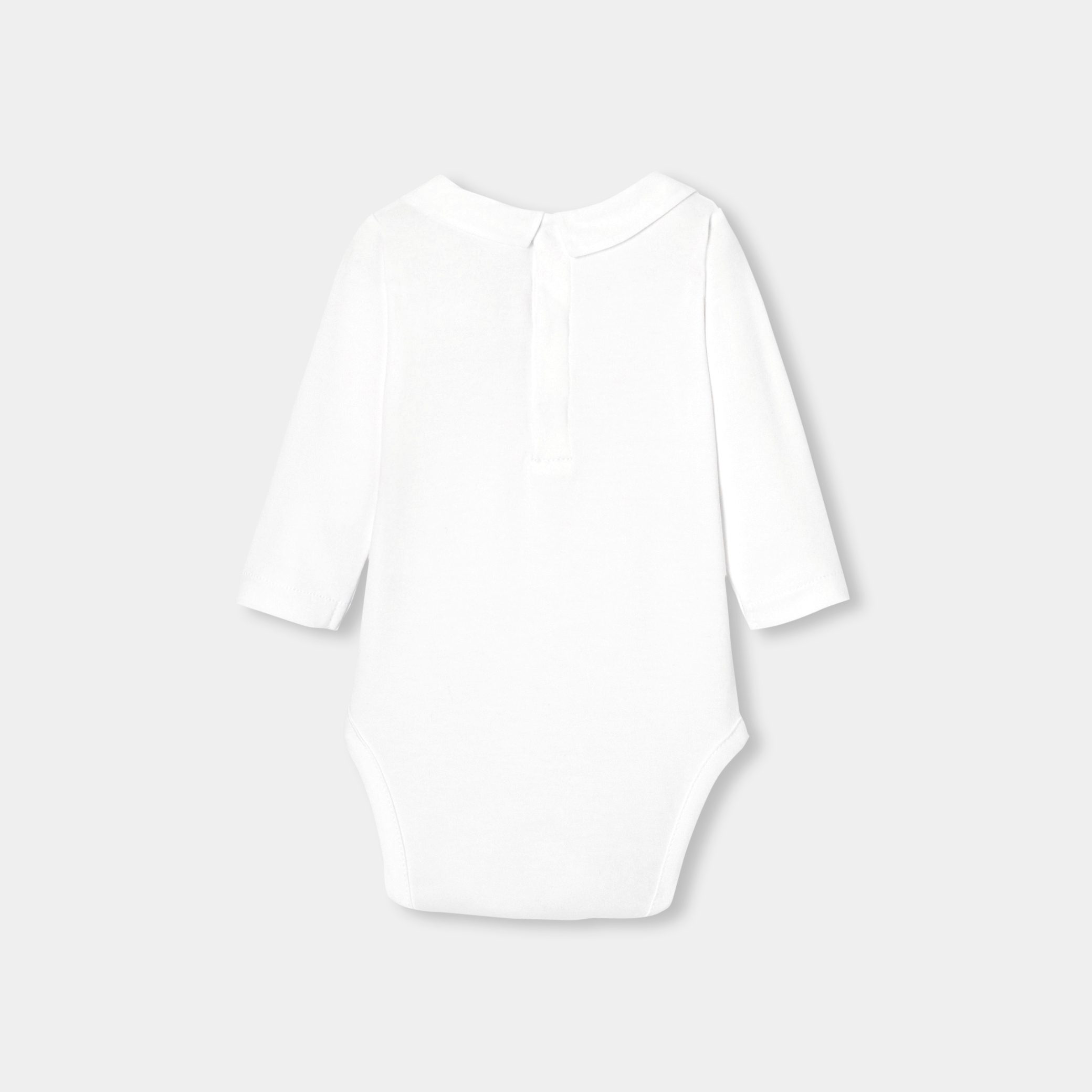 Baby Boy Bodysuit With Collar - Image 2