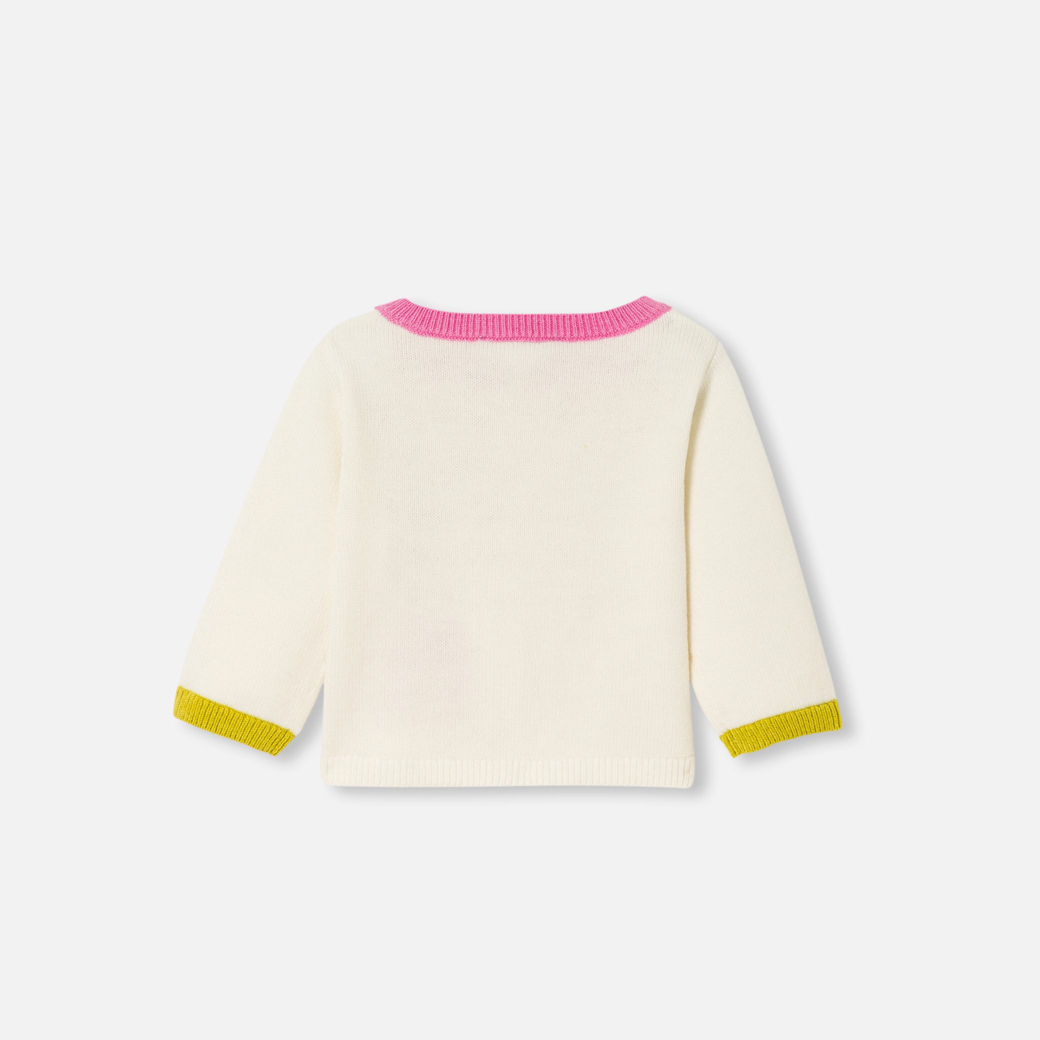 Baby Girl Cardigan In Jersey - Image 2