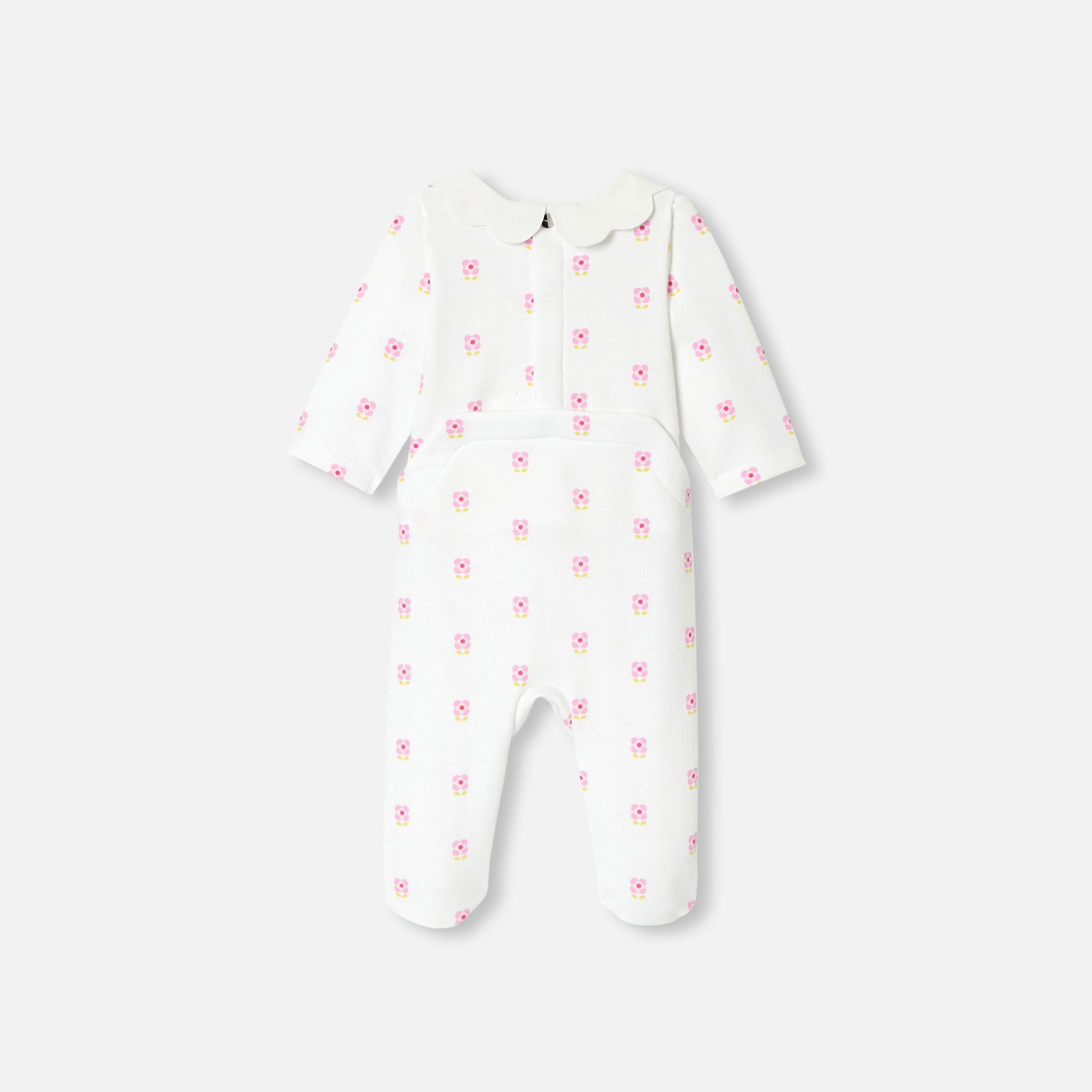 Baby Girl Pajamas In Fleece - Image 2