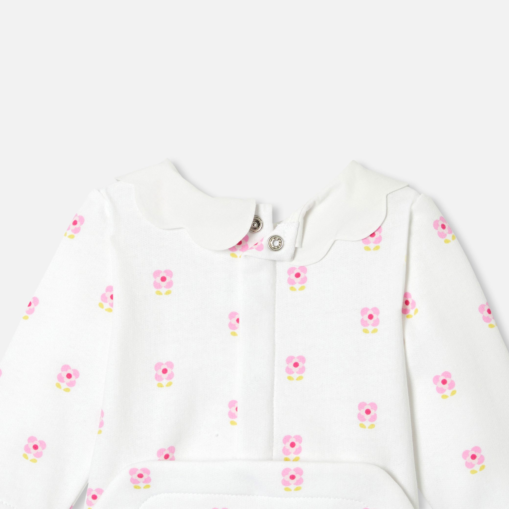 Baby Girl Pajamas In Fleece - Image 4