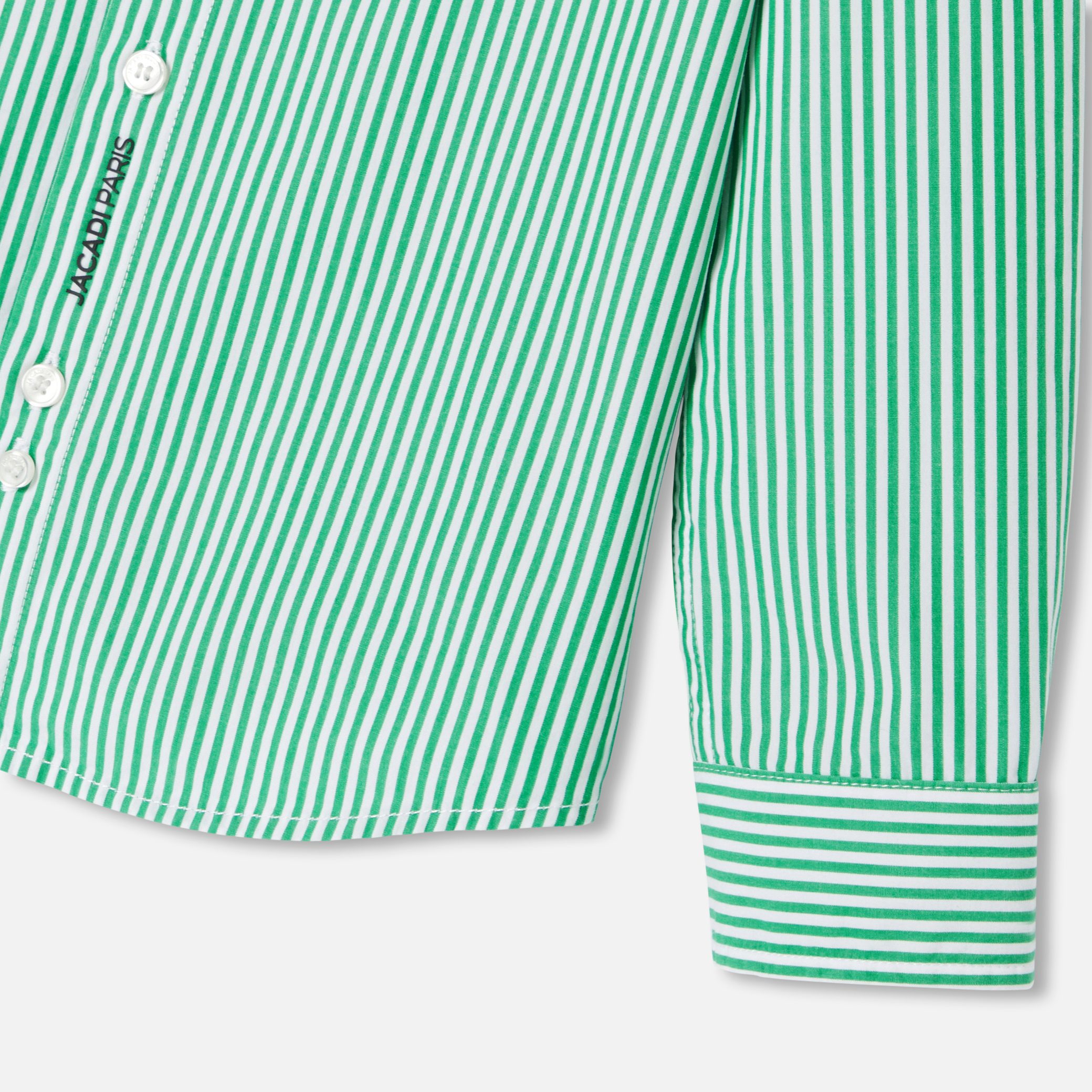 Boy Striped Poplin Shirt - Image 4
