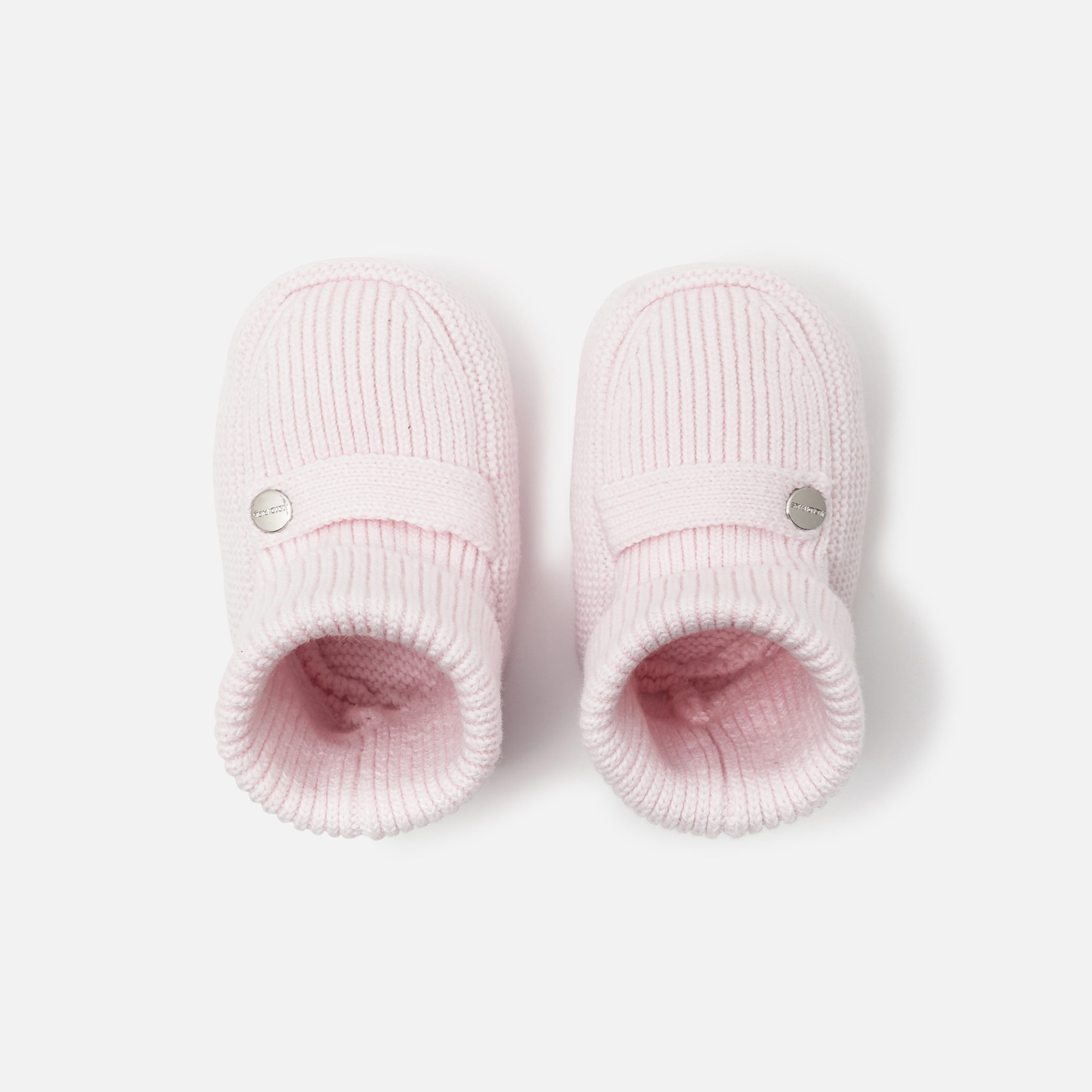 Baby girl knitted booties - Simeonrose - Image 2