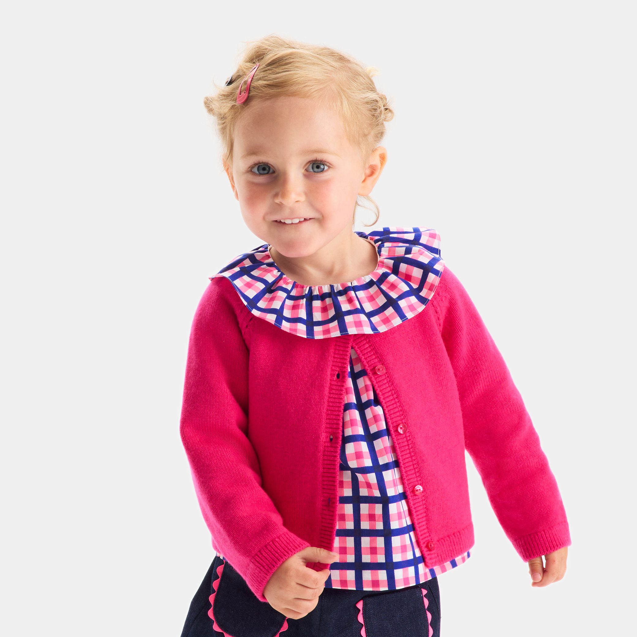 Baby Girl Checked  Blouse