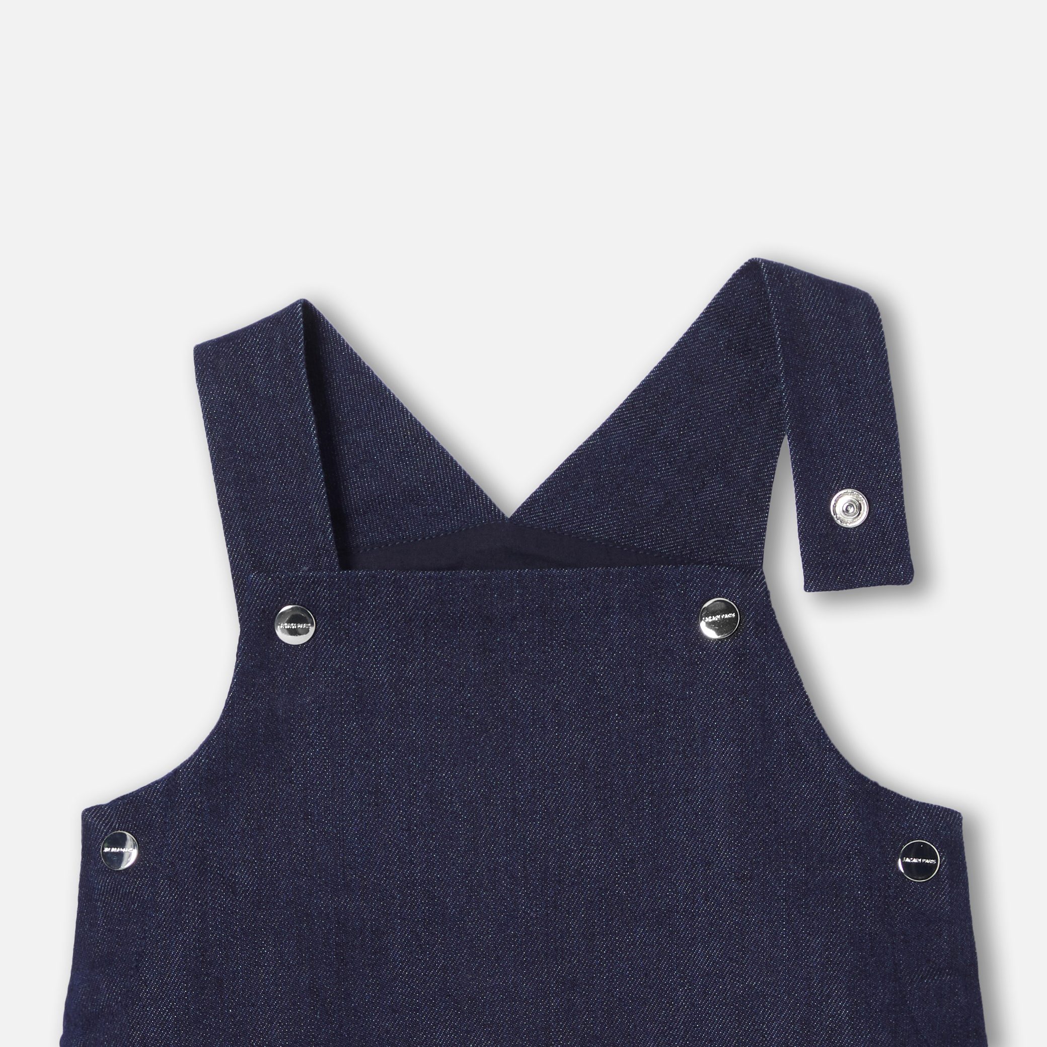 Baby Girl Denim Pinafore Dress - Image 6