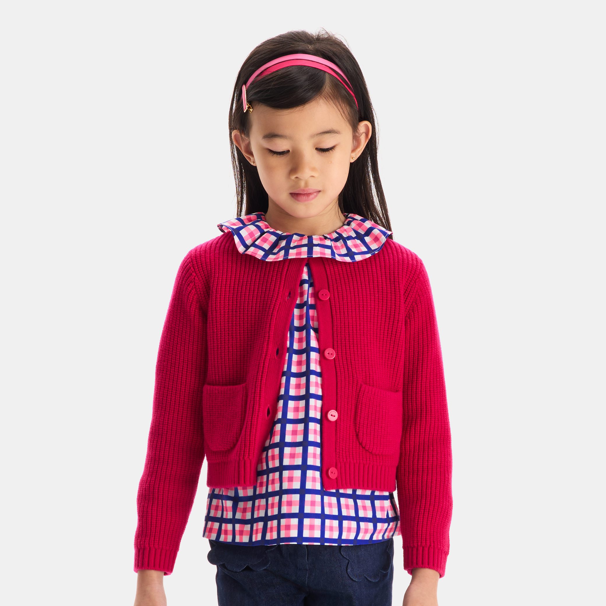 Girl Gingham Blouse - Image 2