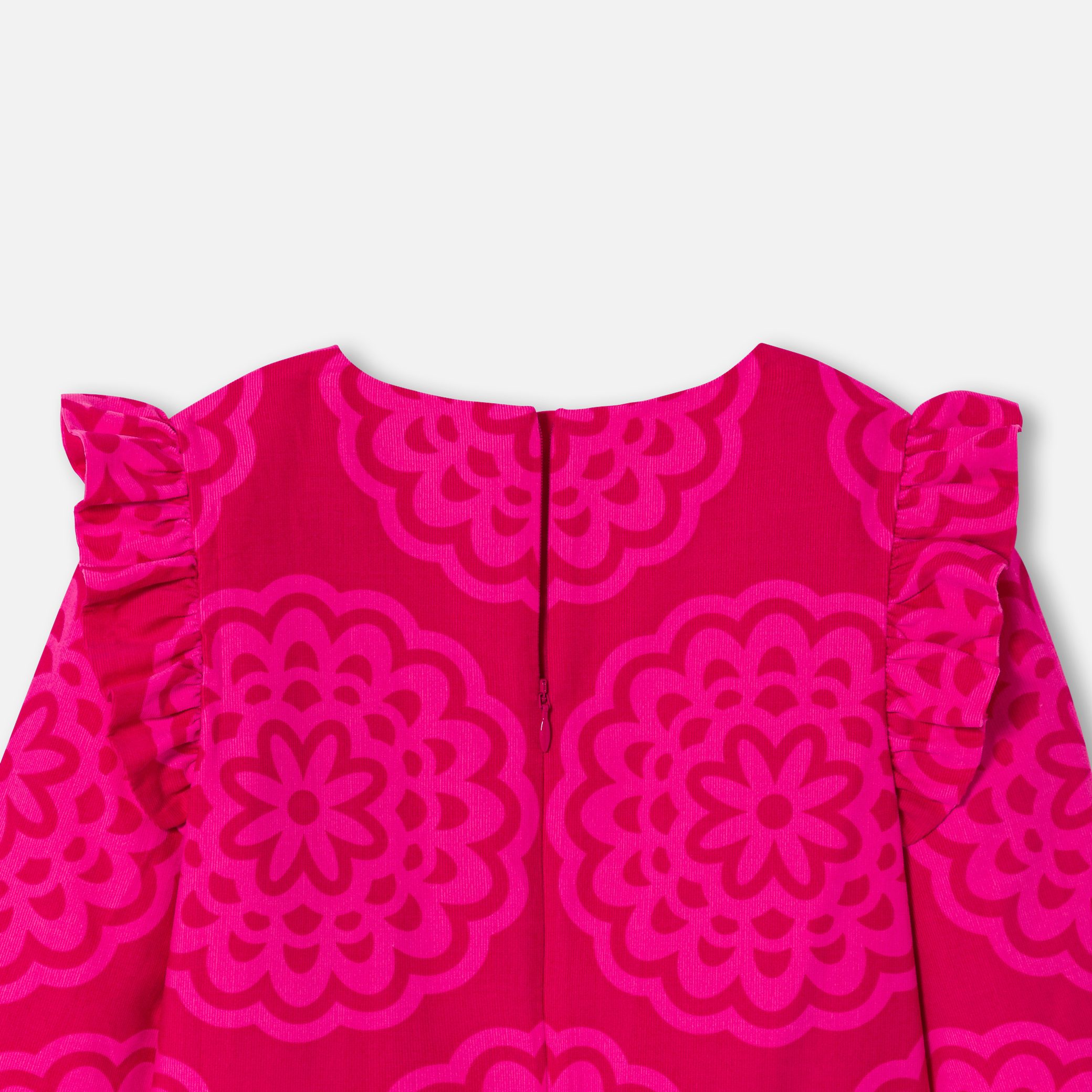 Girl Dress With Rosette Print - Image 7