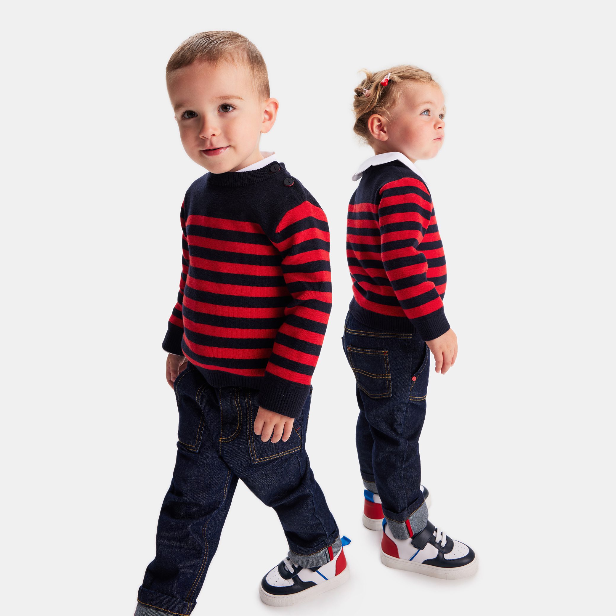 Baby Navy Sweater - Image 3