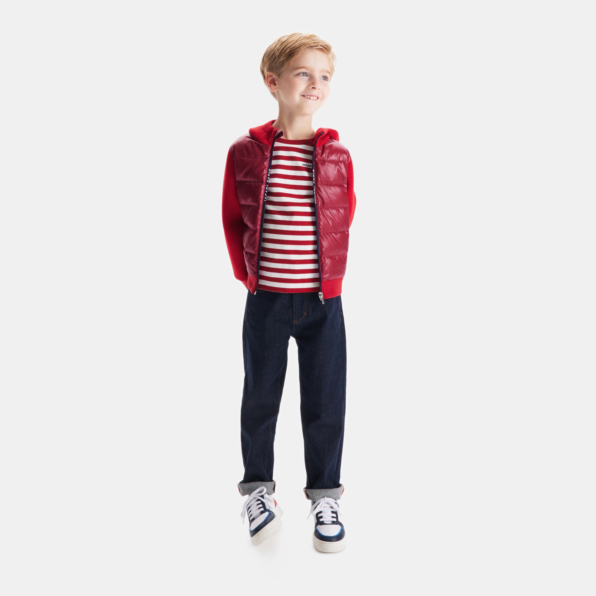 Boy Two-material Jacket - Image 3