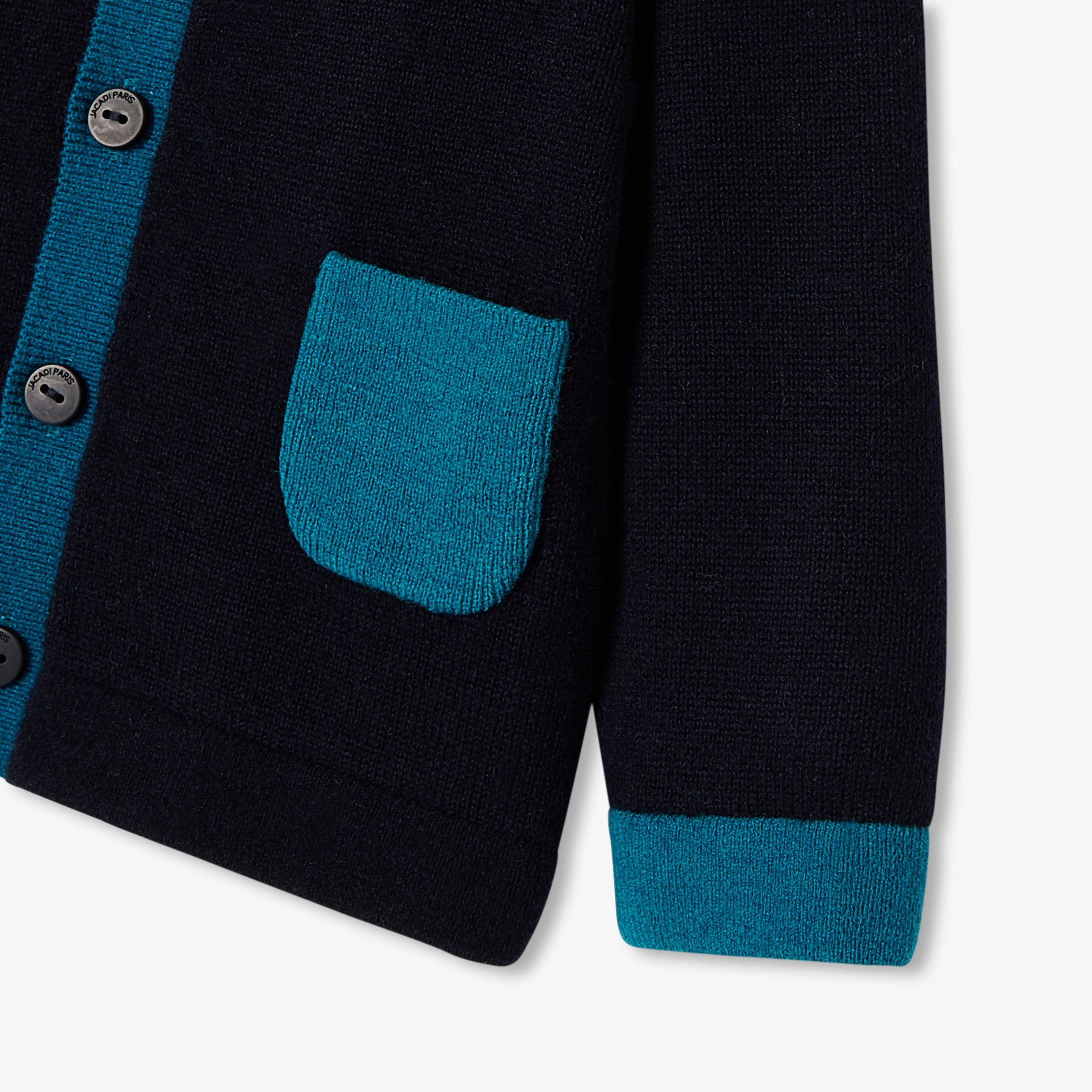 Baby Boy Color Block Cardigan - Image 6