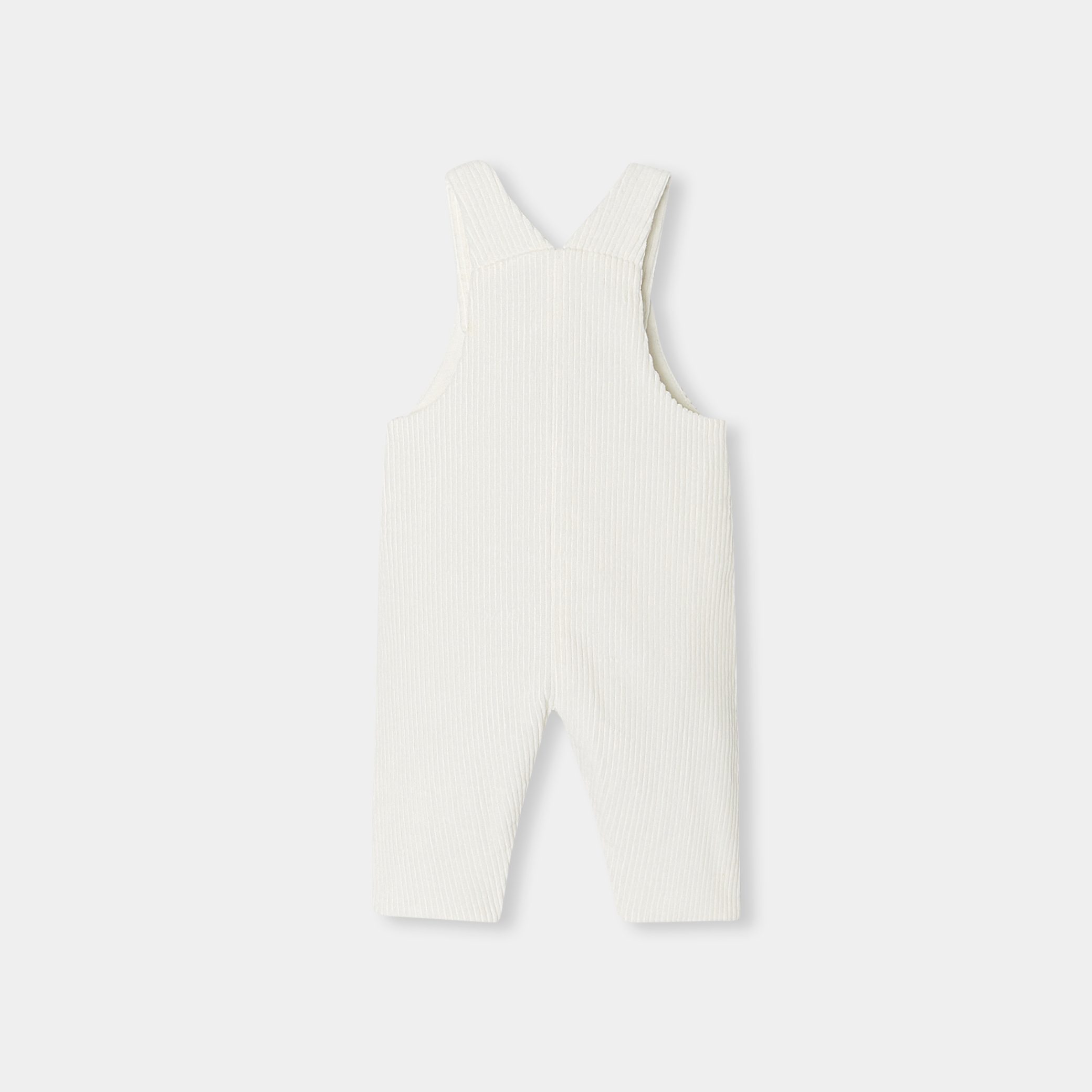 Baby Boy Velour Overalls - Image 2