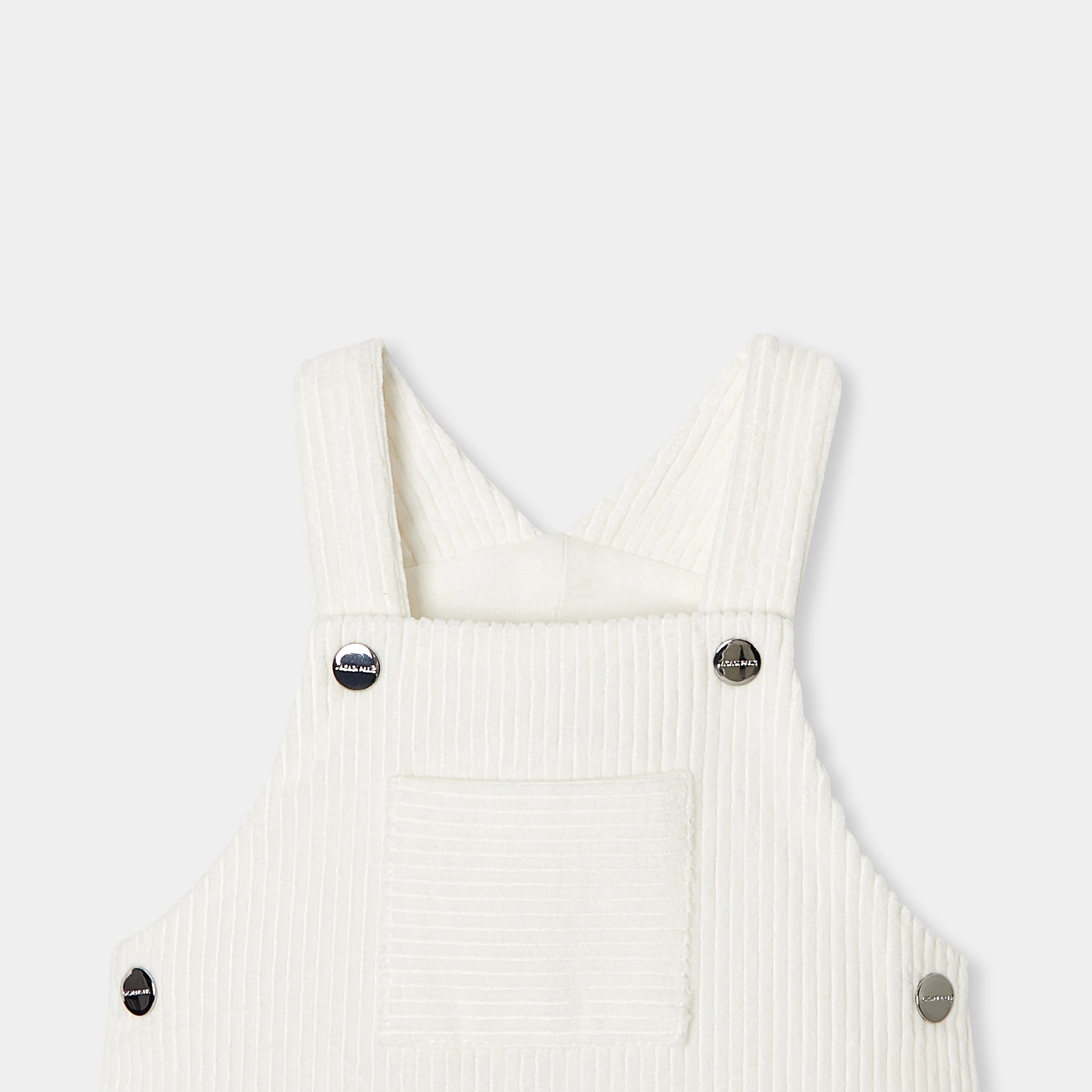 Baby Boy Velour Overalls - Image 3