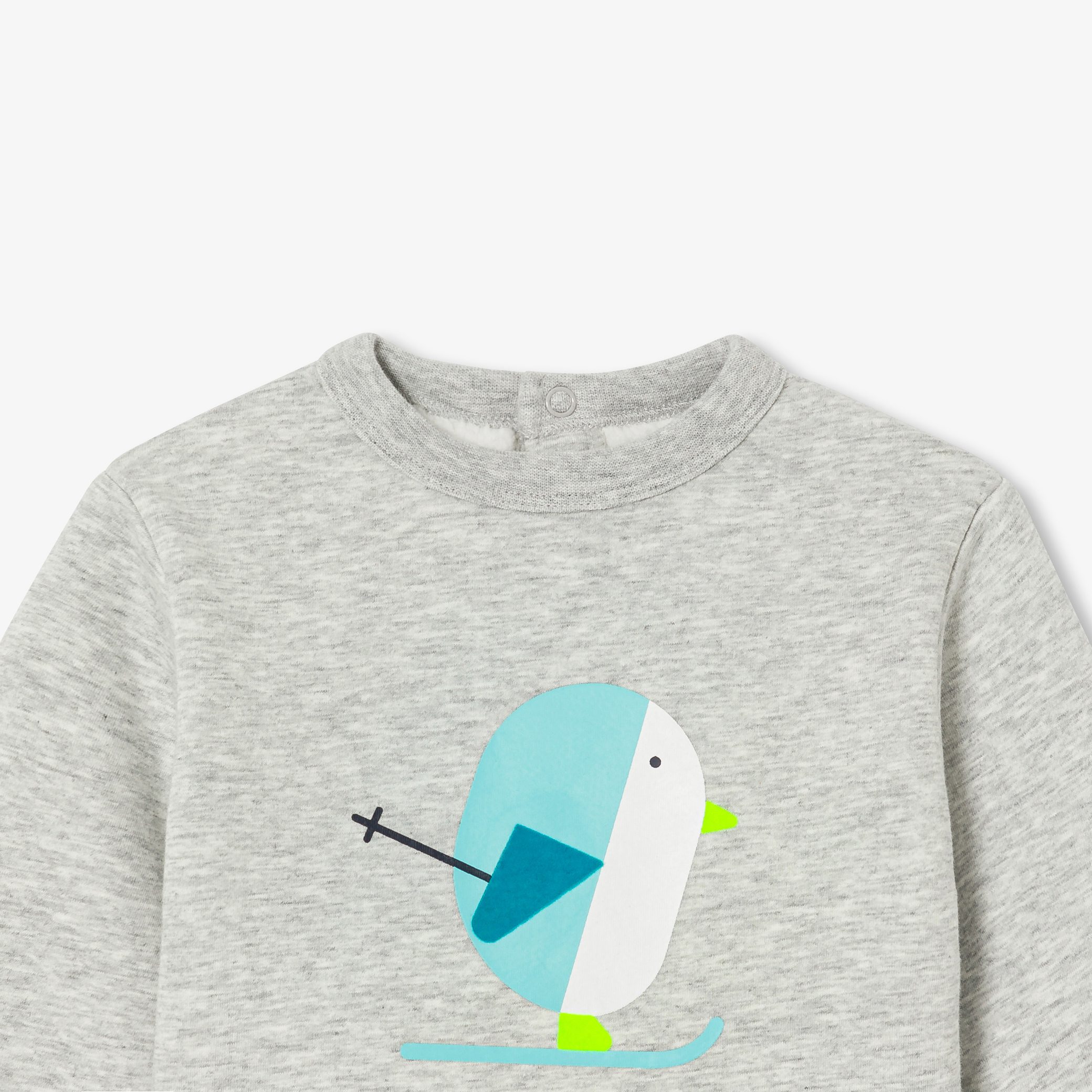 Baby Boy Sweatshirt With Sherpa Lining - Image 3