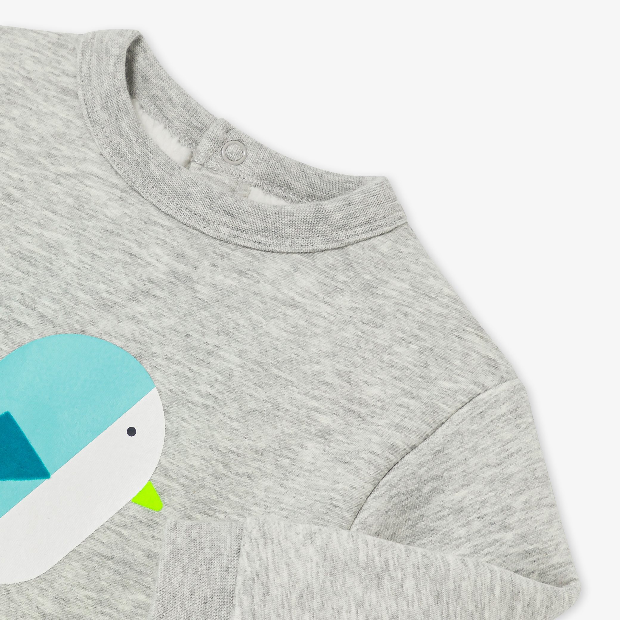 Baby Boy Sweatshirt With Sherpa Lining - Image 4