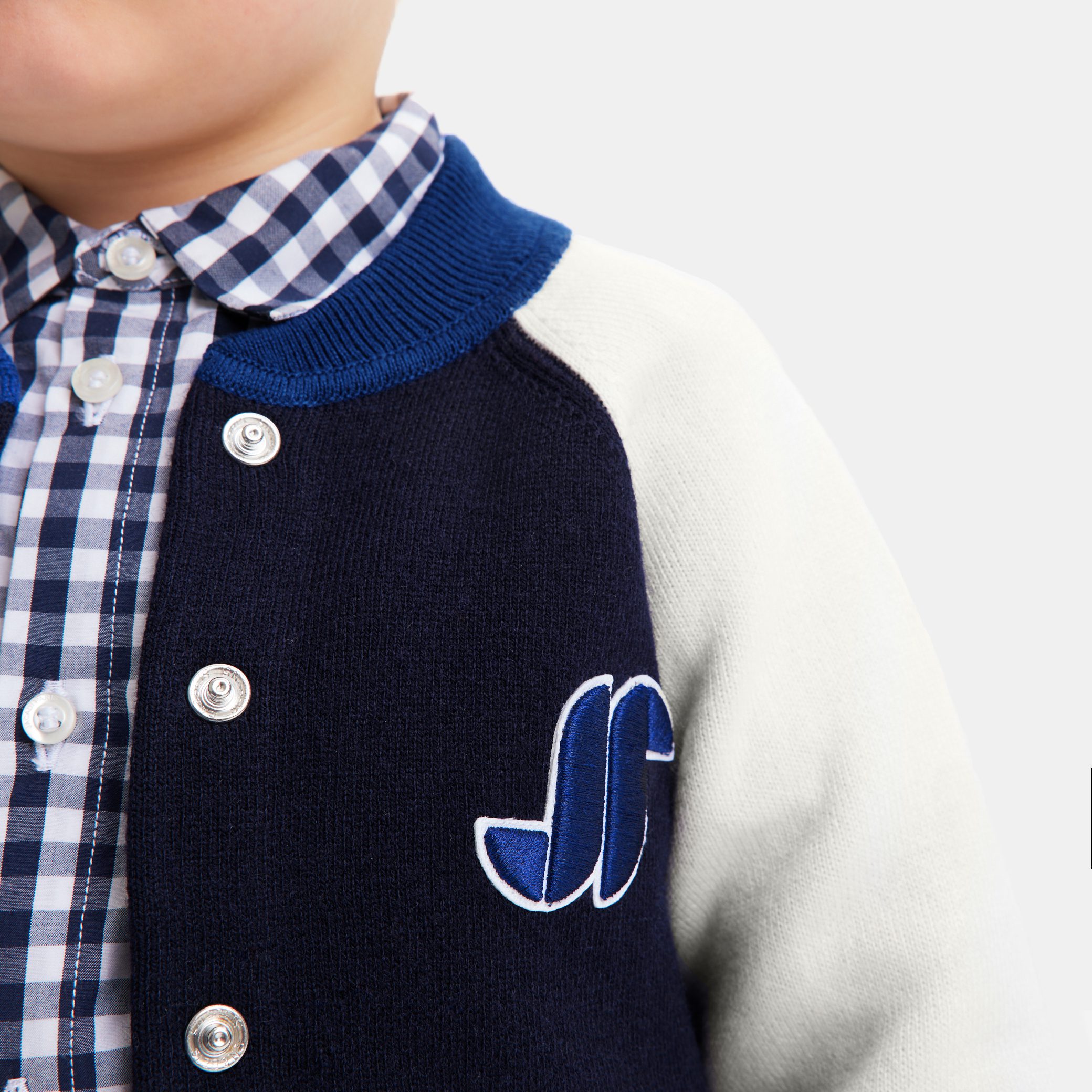 Baby Boy Teddy Cardigan - Image 2