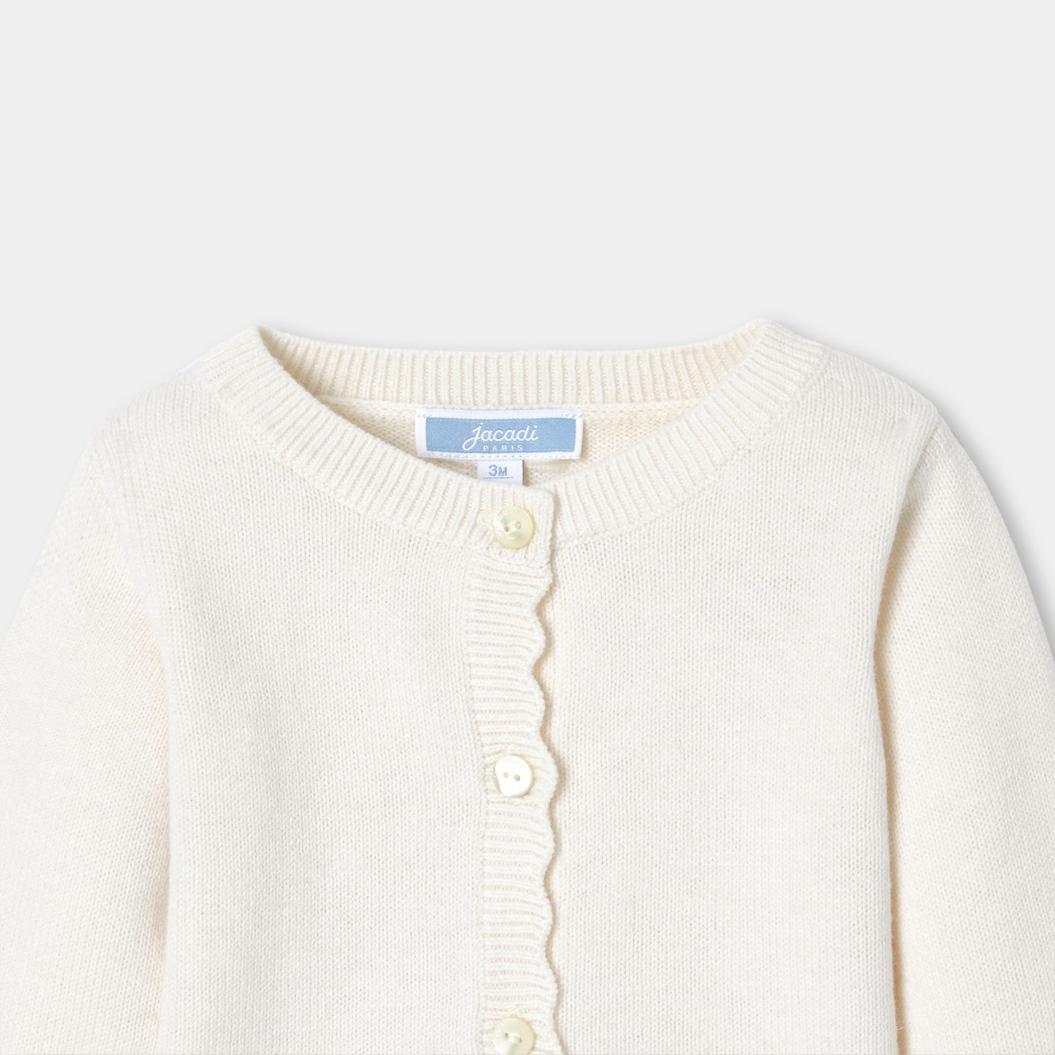 Baby Girl Jersey Cardigan - Image 3