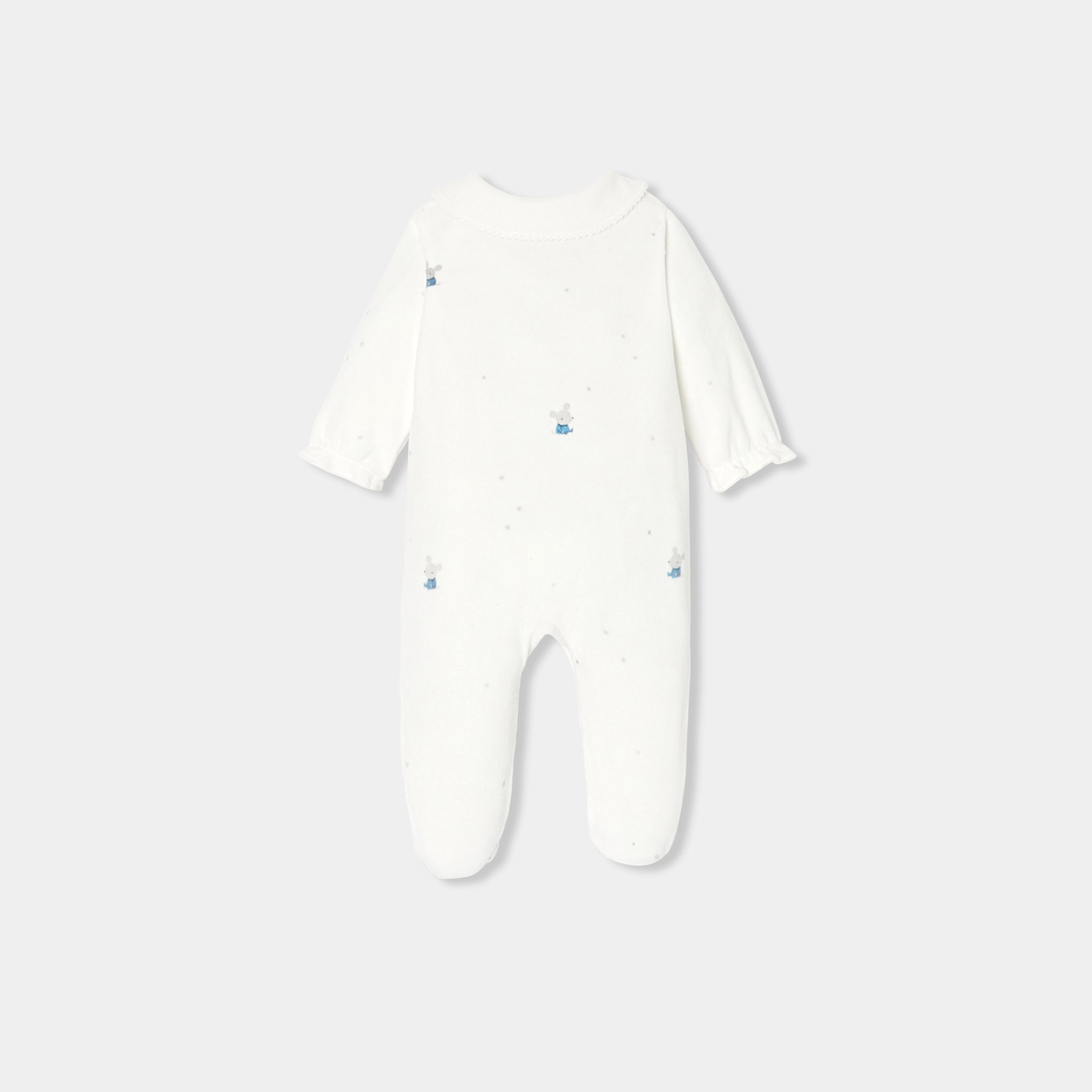 Baby Girl Velvet Pajamas - Image 2