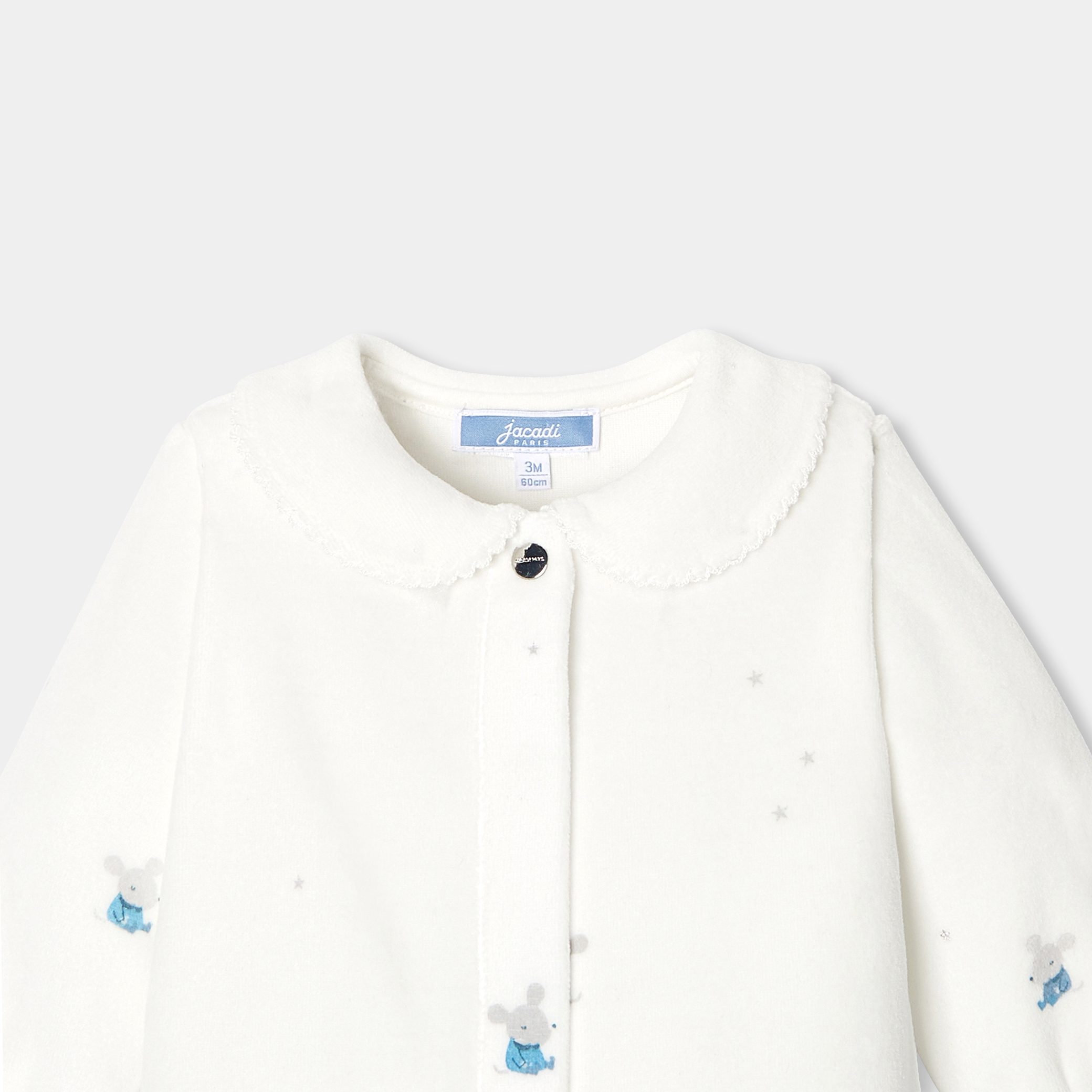 Baby Girl Velvet Pajamas - Image 3