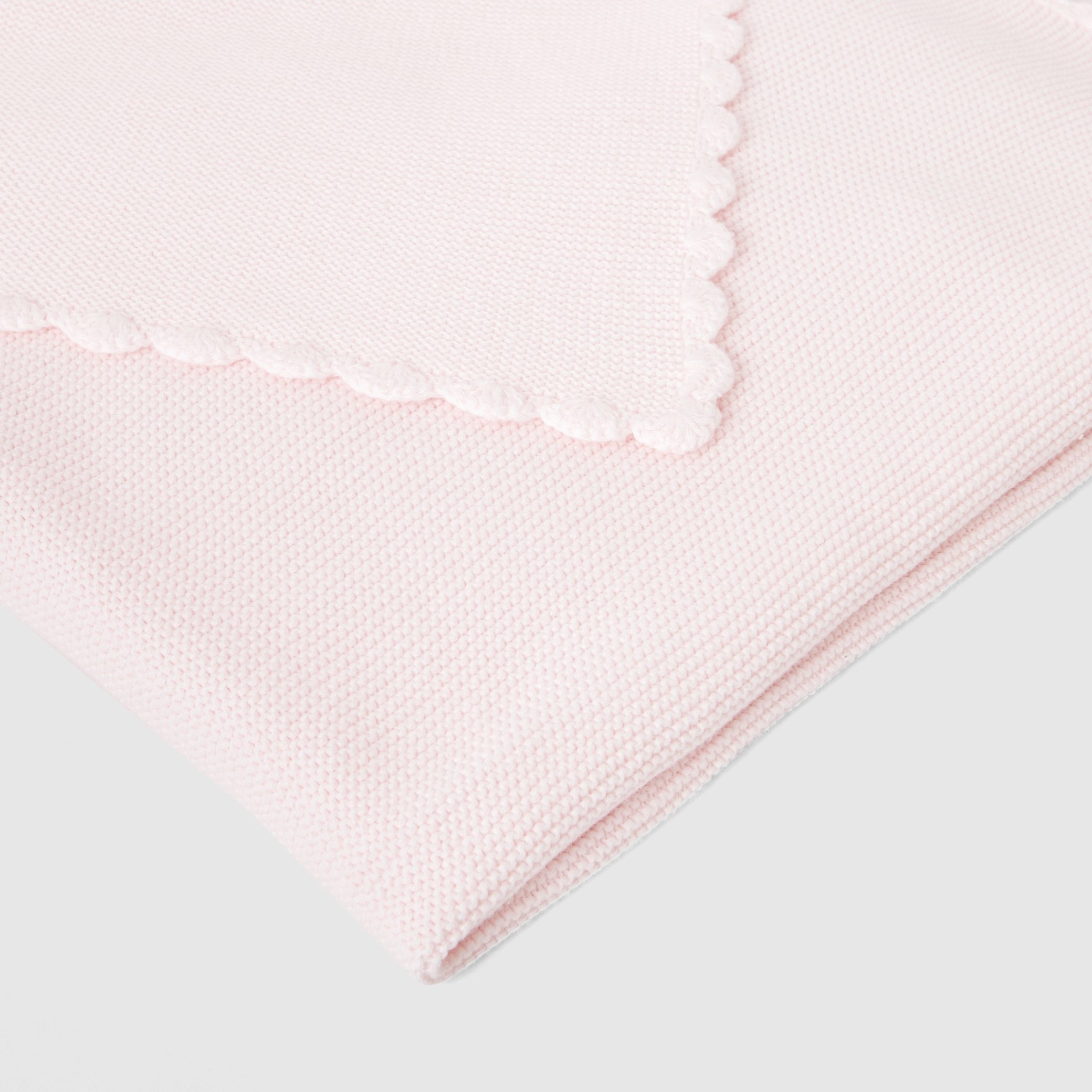 Scalloped Blanket - Pink - Image 2