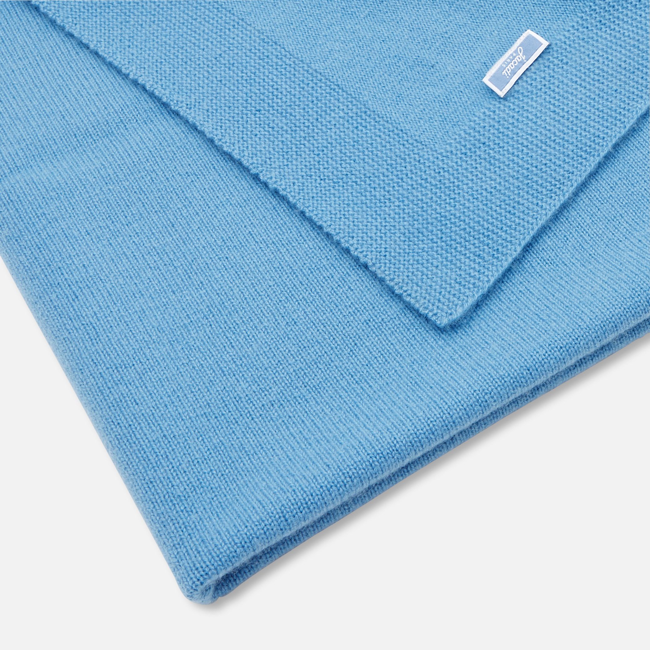 Cashmere Blanket Blue - Image 2