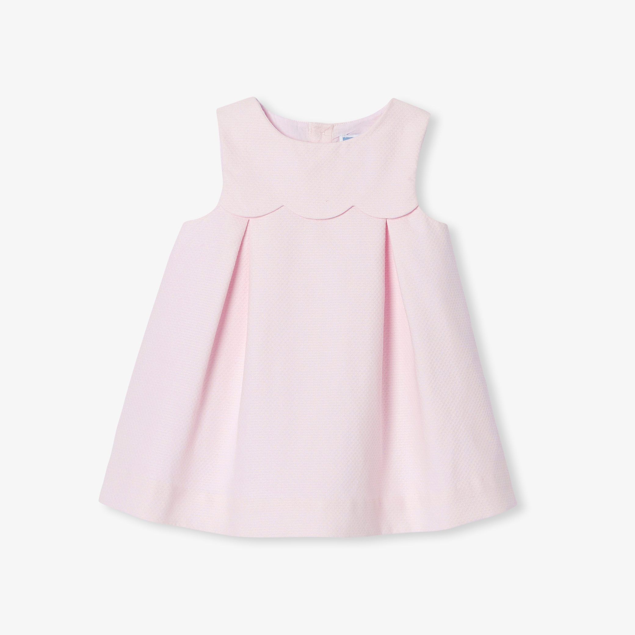 Baby girl dress in cotton pique - Capucine