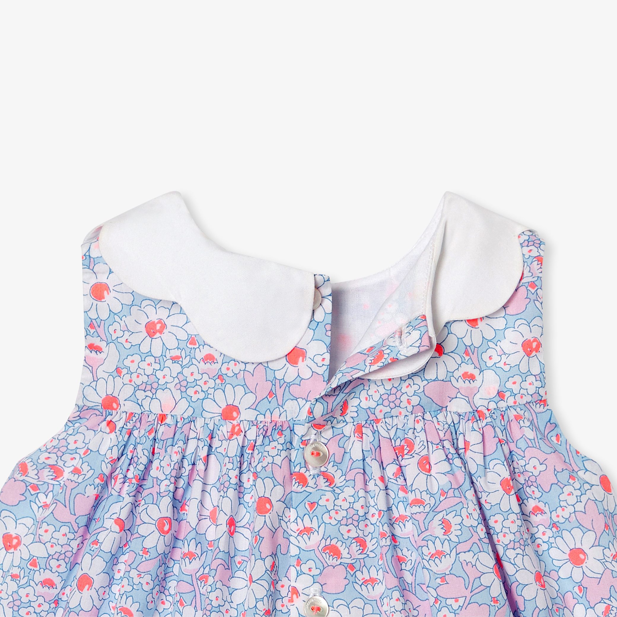 Baby girl dress in Liberty fabric - Berenice - Image 4