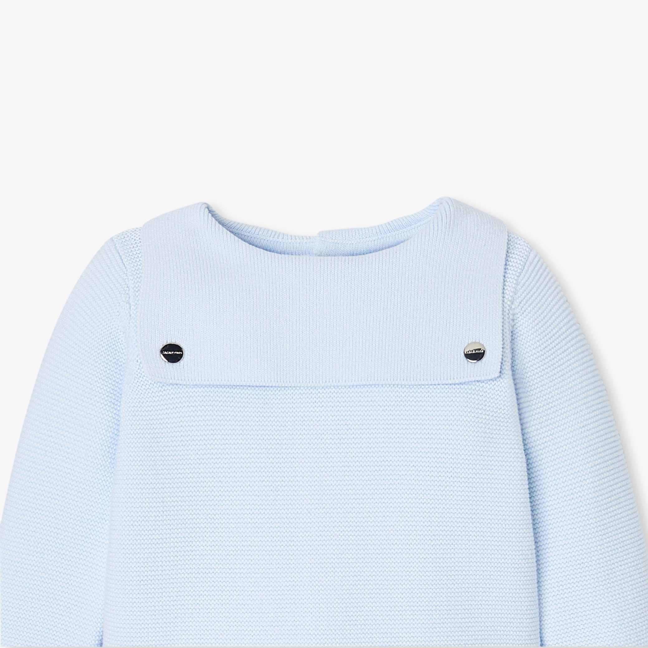 Baby boy garter-stitch set - Axel - Image 3