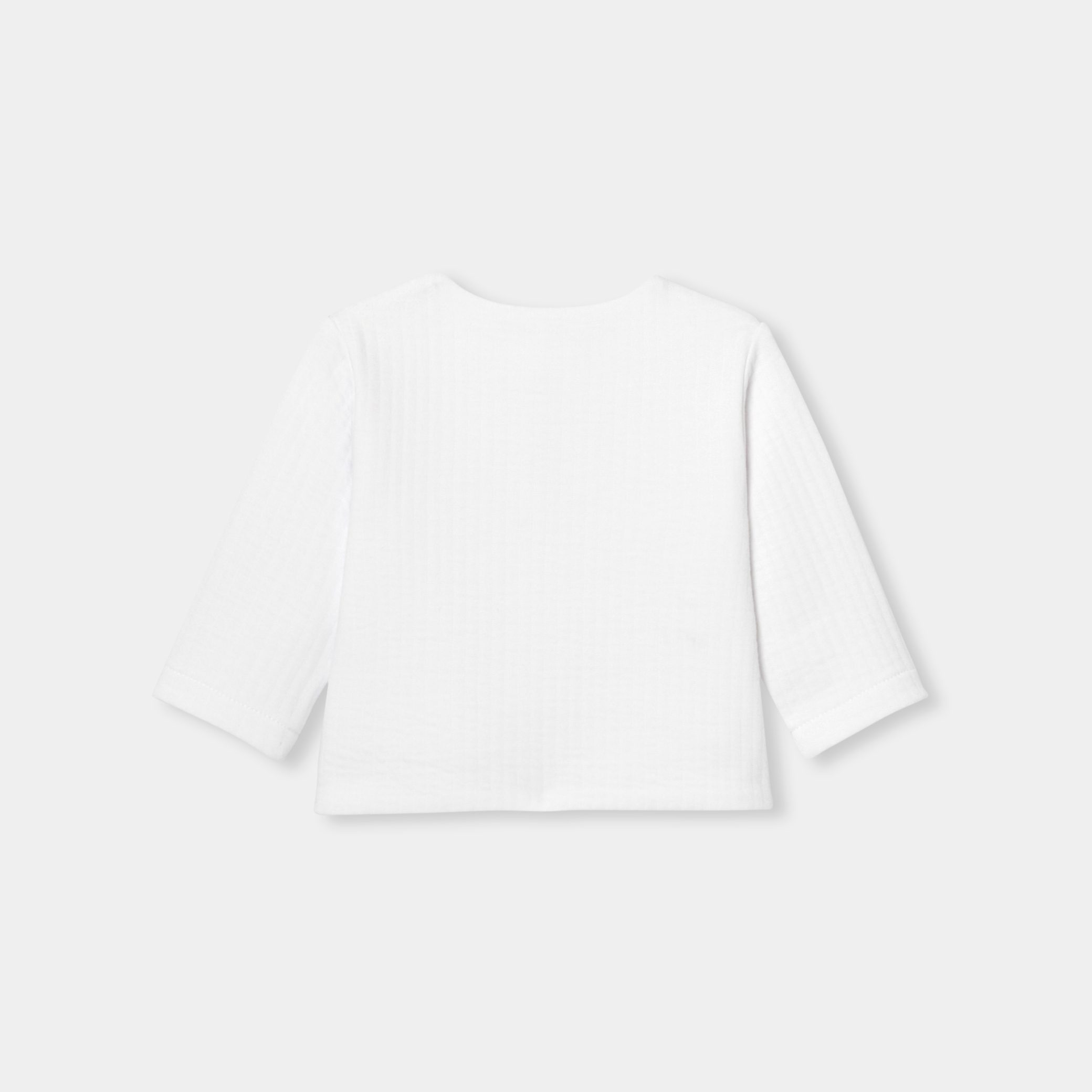 Baby cardigan in quilted jersey - Corentin - Image 2