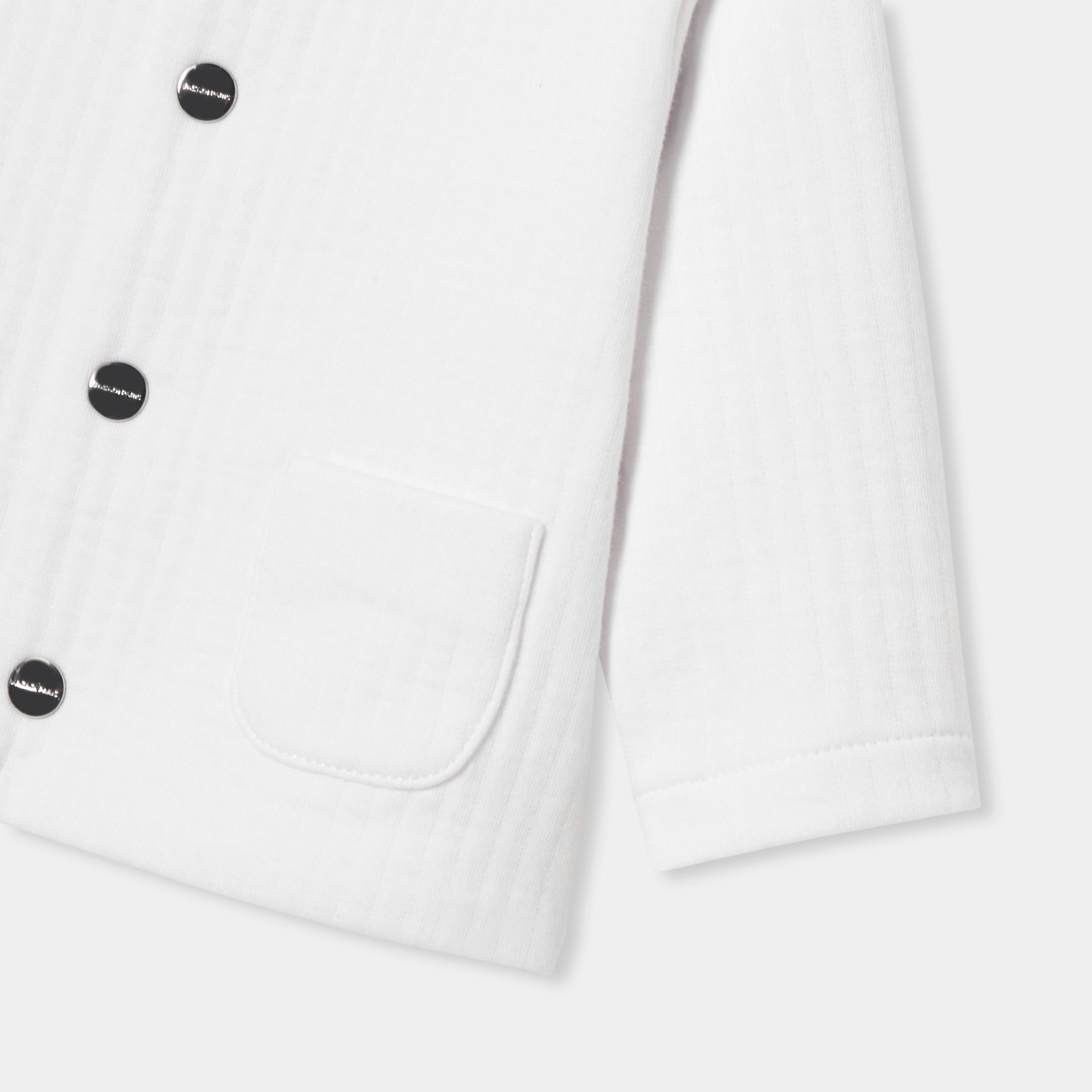 Baby cardigan in quilted jersey - Corentin - Image 4