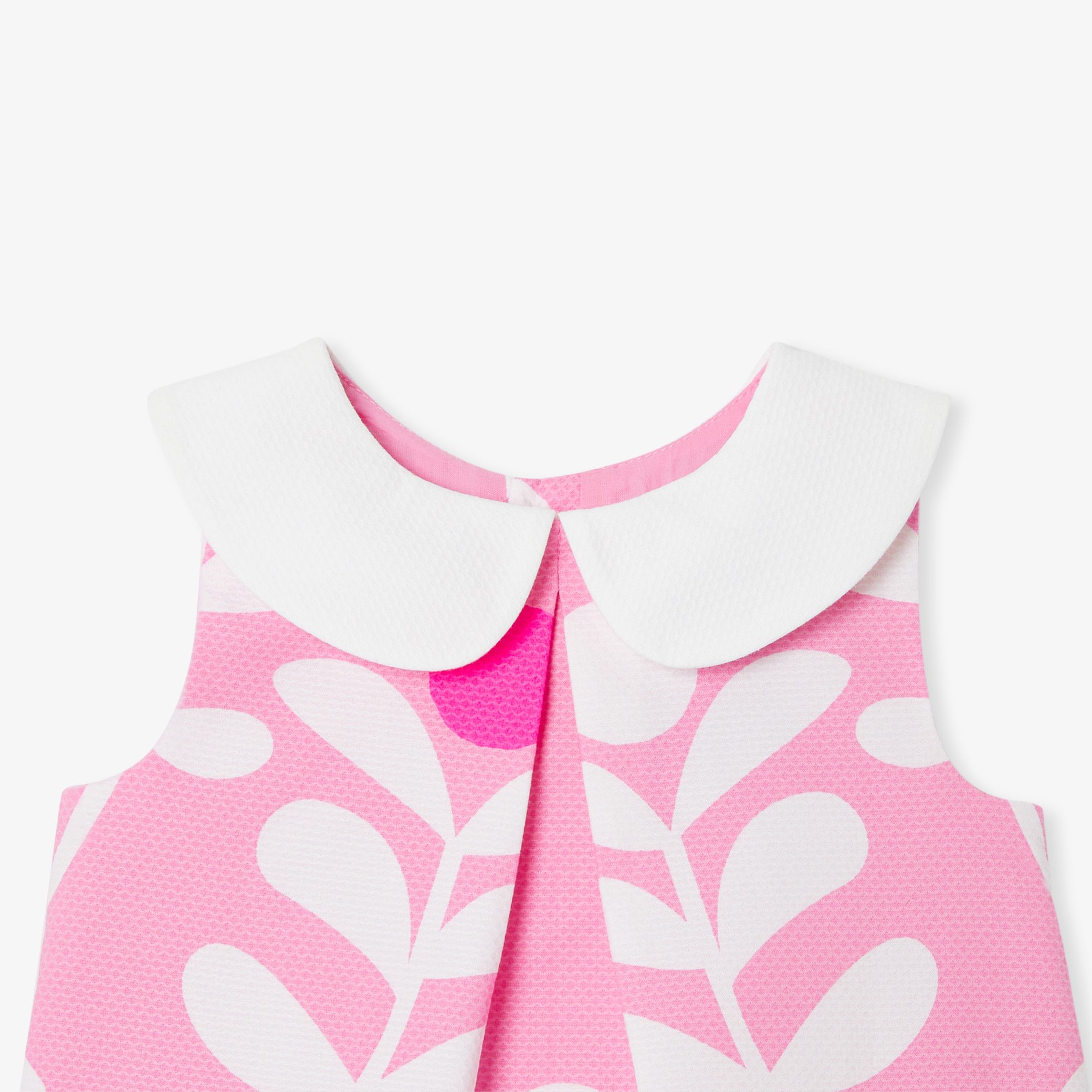 Baby girl dress with plant motif - Celestine - Image 6