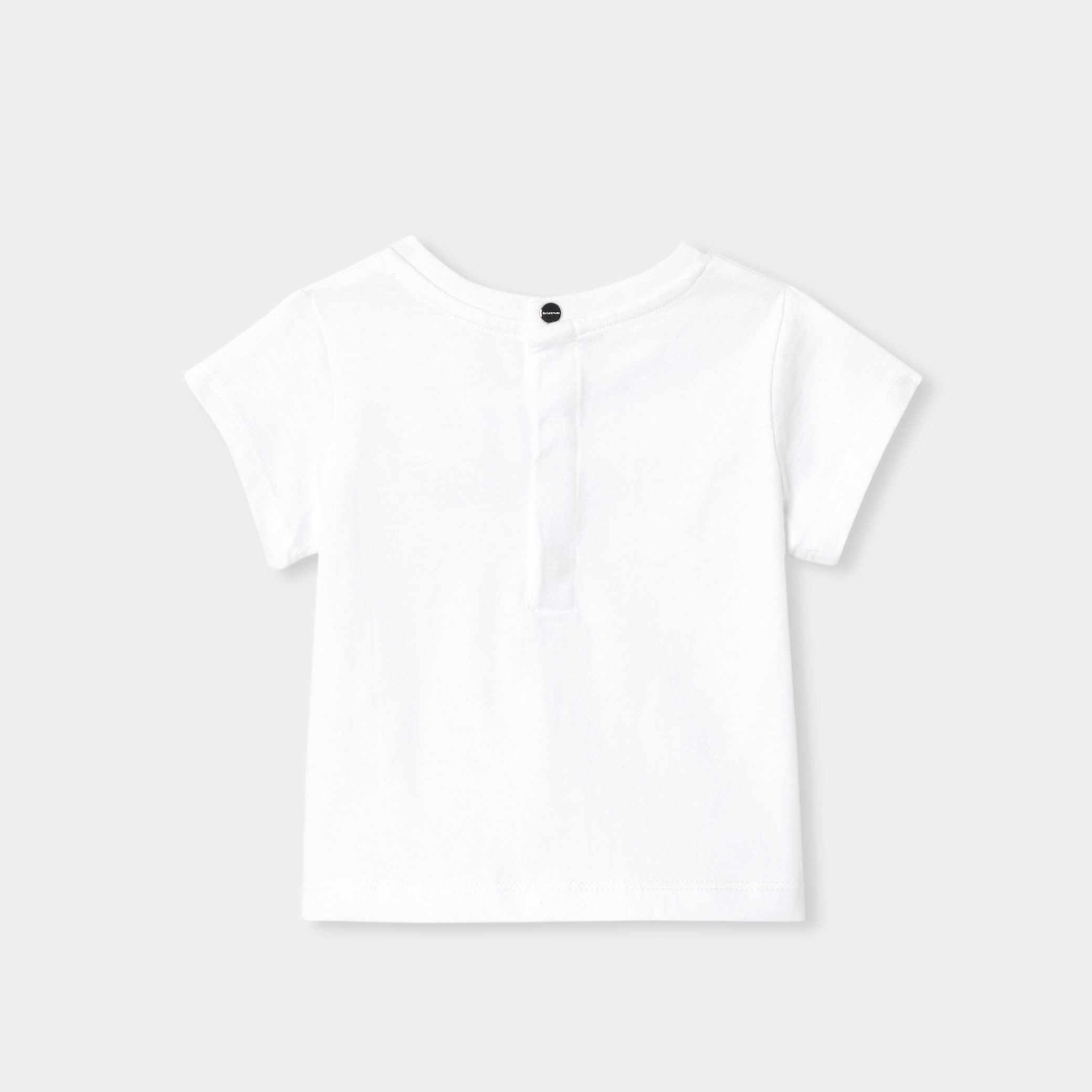 Baby girl short-sleeved T-shirt - Bisou - Image 2