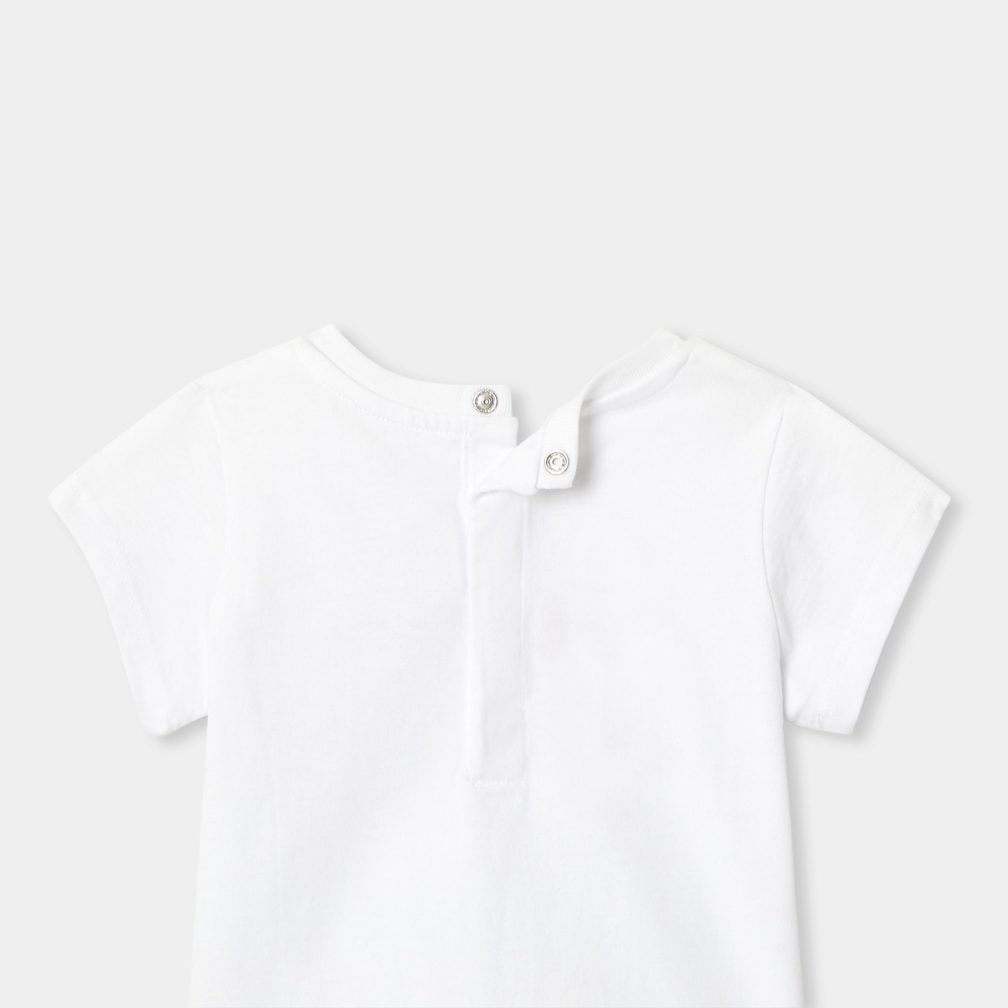 Baby girl short-sleeved T-shirt - Bisou - Image 4