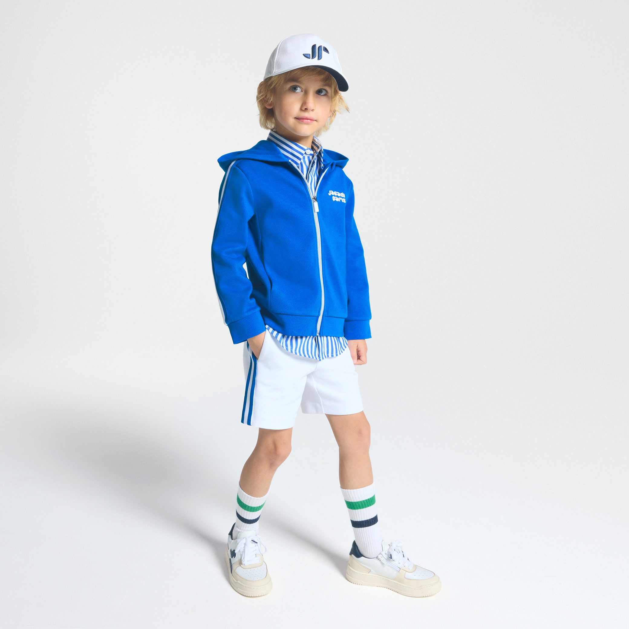 Boy cotton pique shorts - Aneth