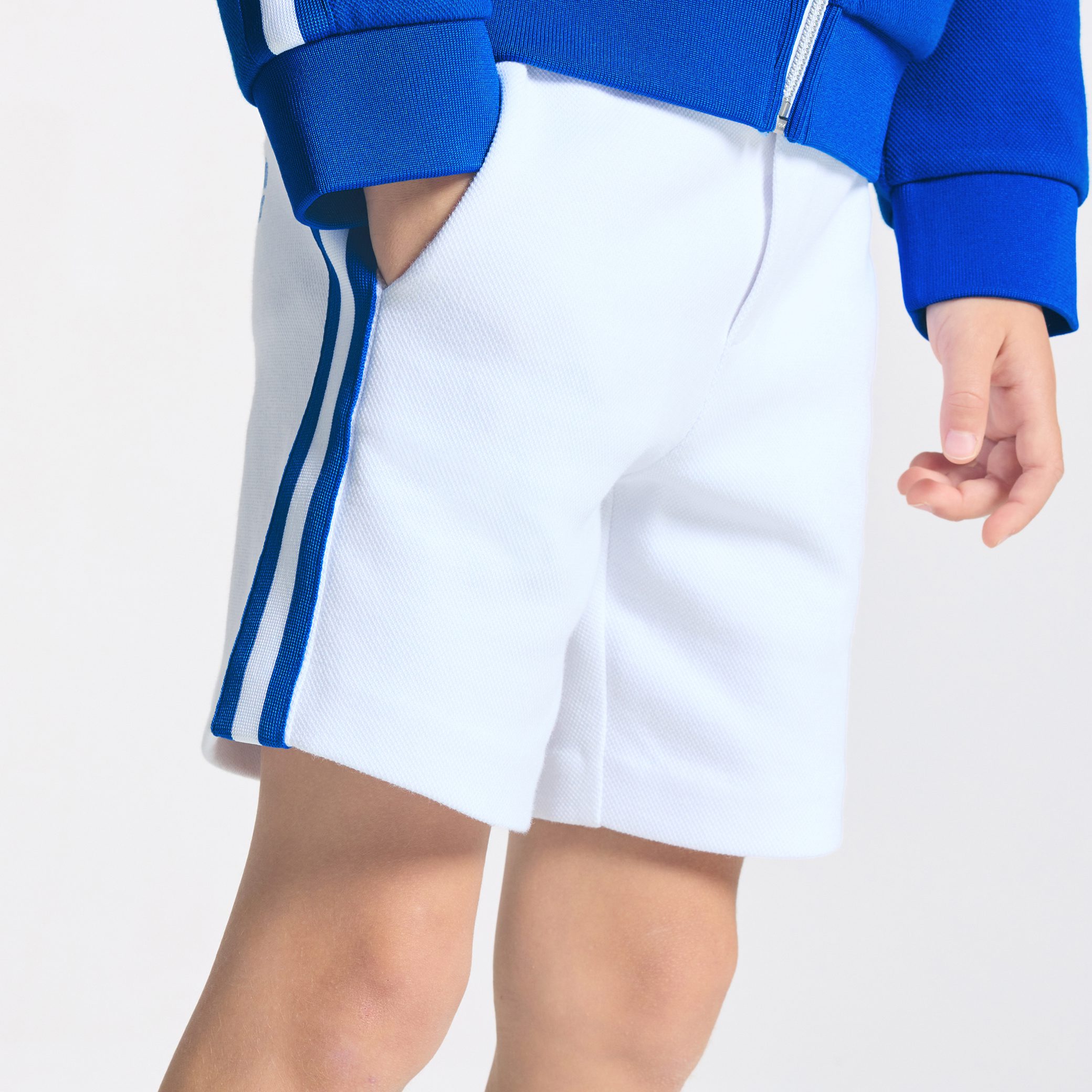 Boy cotton pique shorts - Aneth - Image 2
