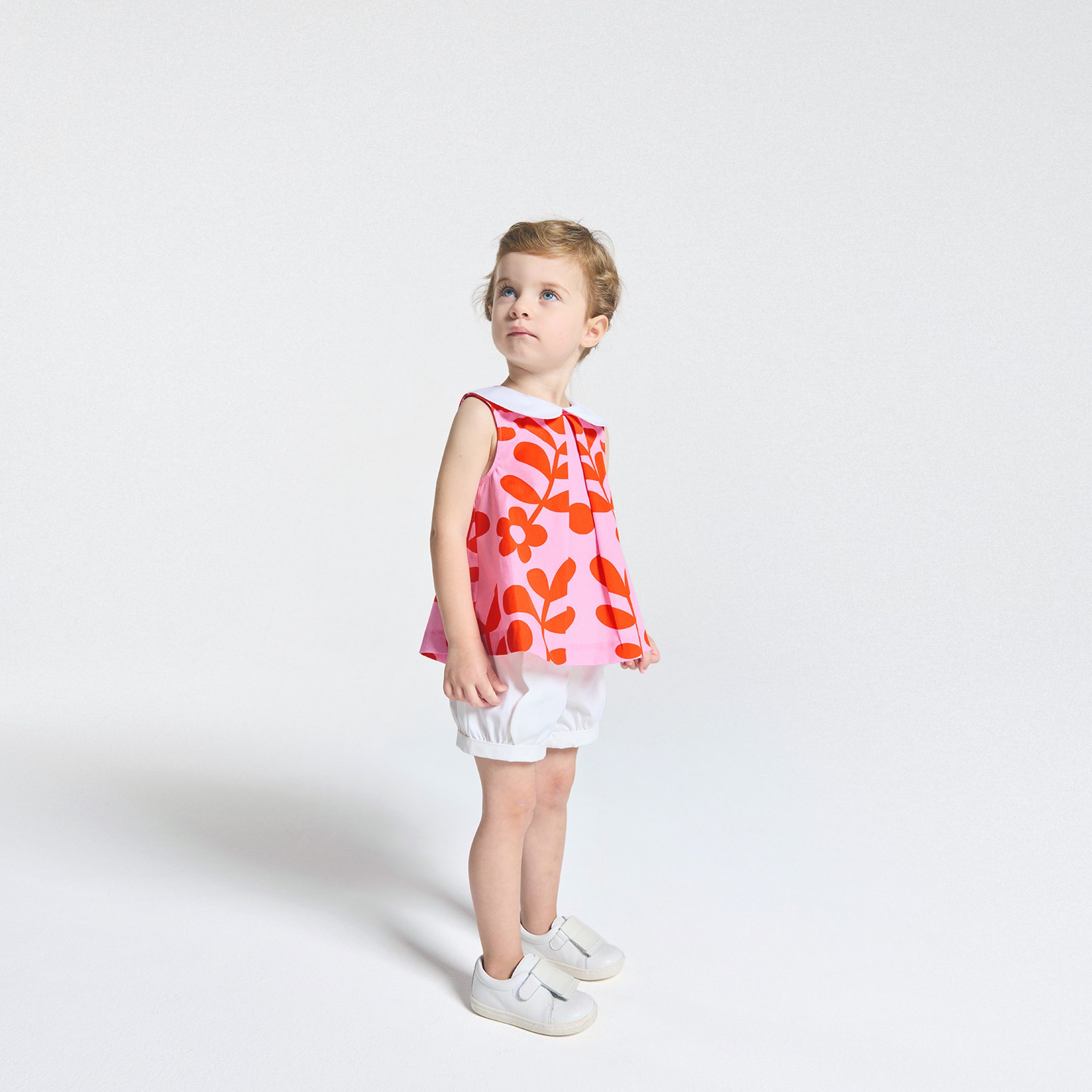Baby girl sleeveless blouse - Angelique - Image 2