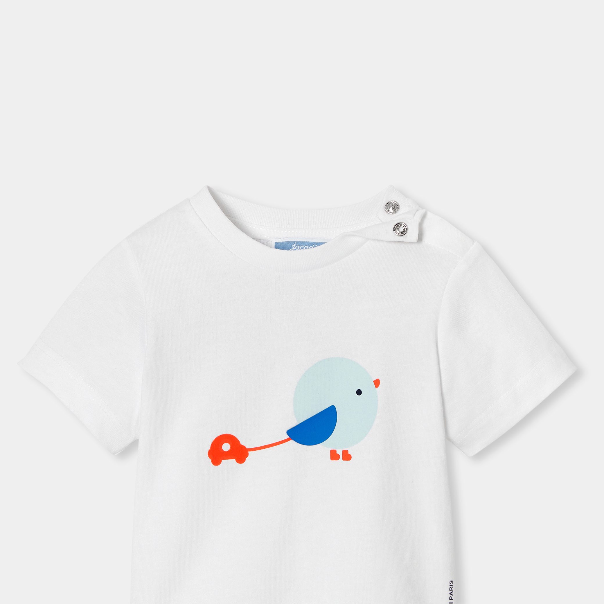 Baby boy short-sleeved T-shirt - Acajou - Image 3