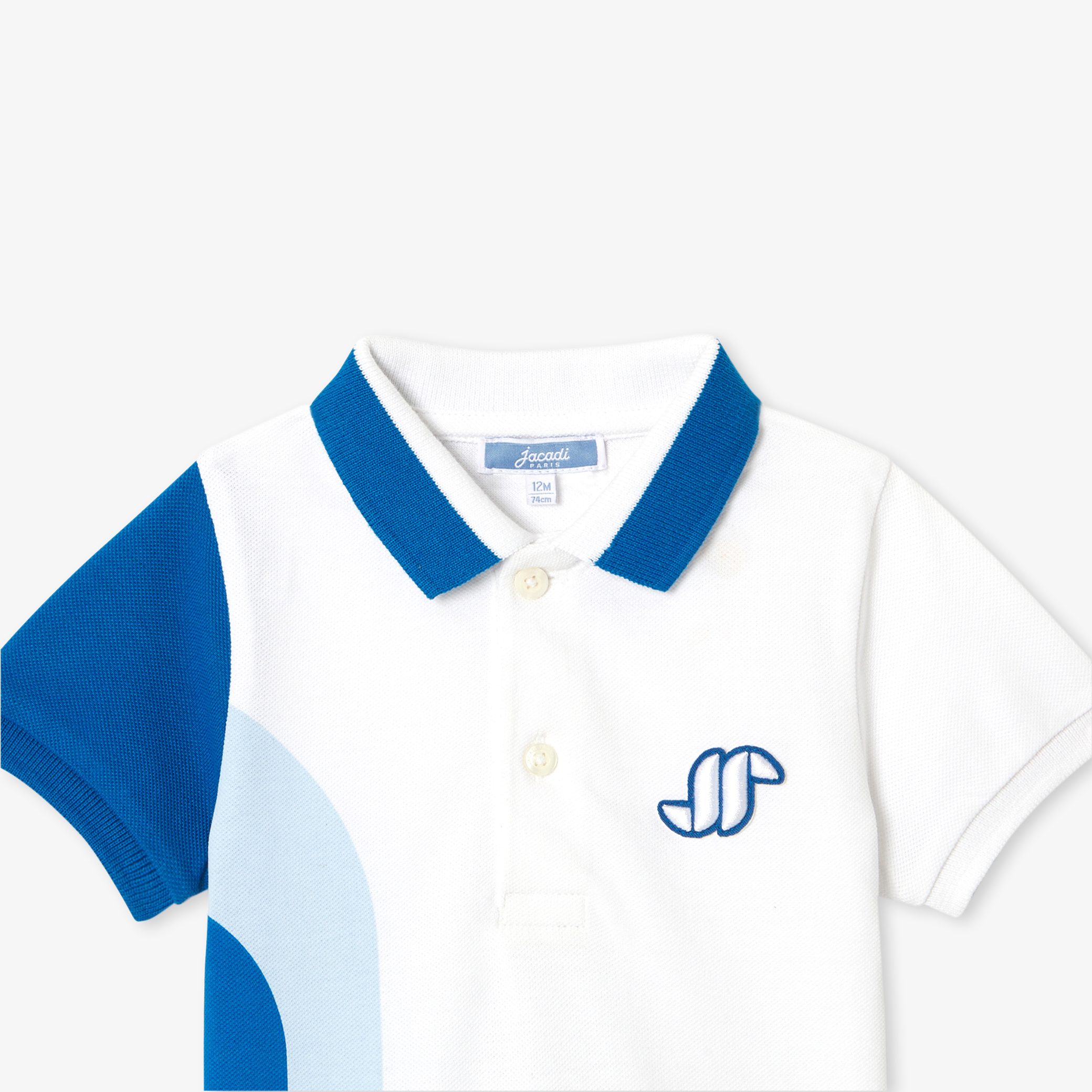 Baby boy short-sleeved polo shirt - Acropole - Image 5