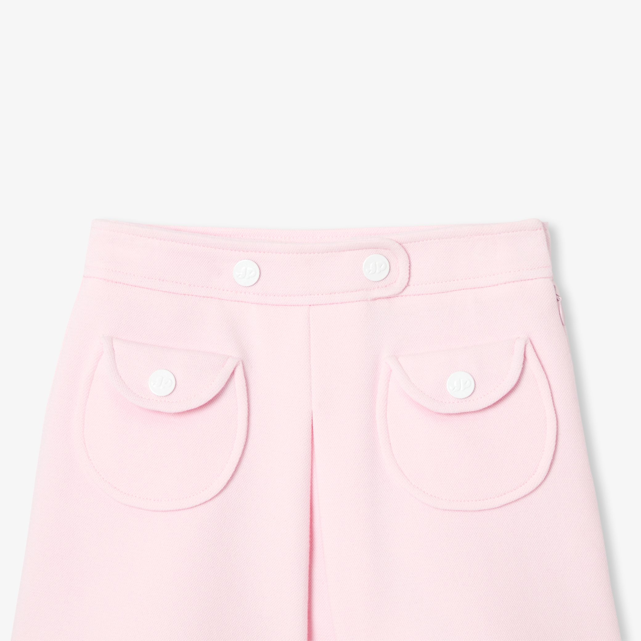 Girl short skirt in pique knit - Alysse - Image 3