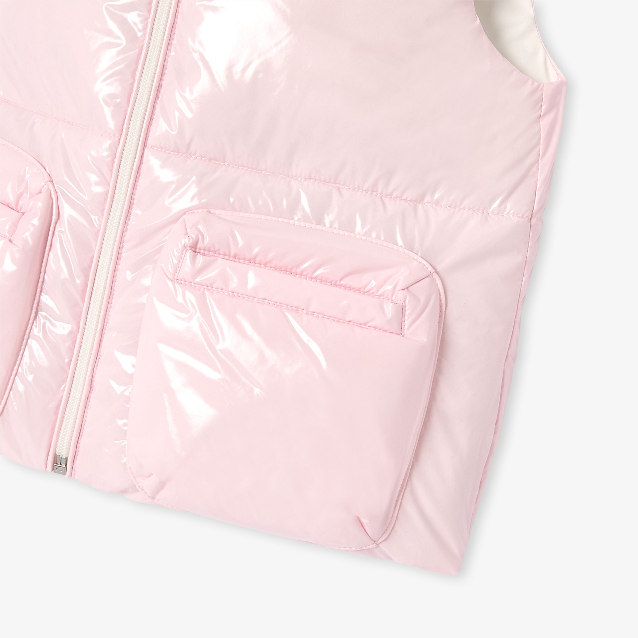 Girl sleeveless padded jacket - Amance - Image 7