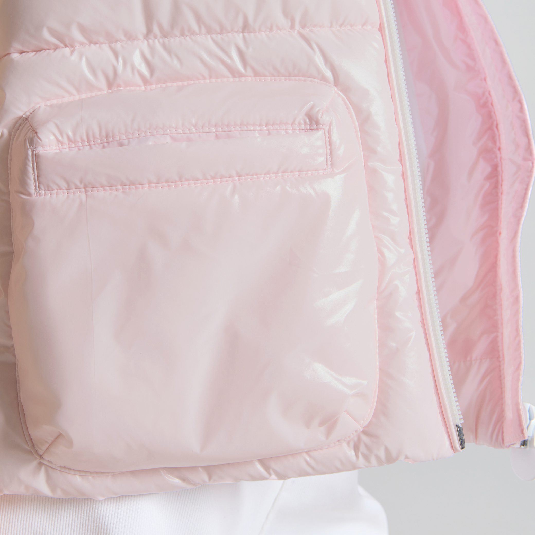 Girl sleeveless padded jacket - Amance - Image 3