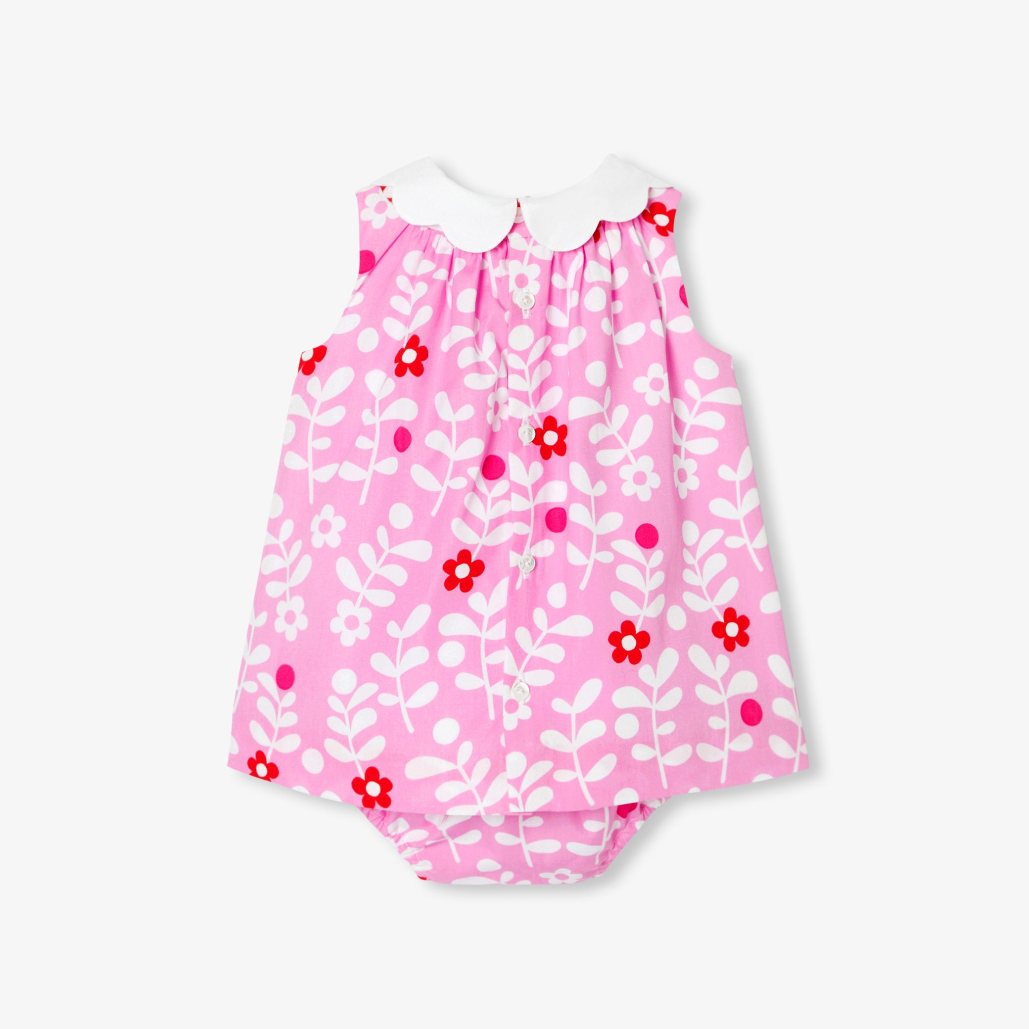 Baby girl floral print dress - Bougie - Image 2