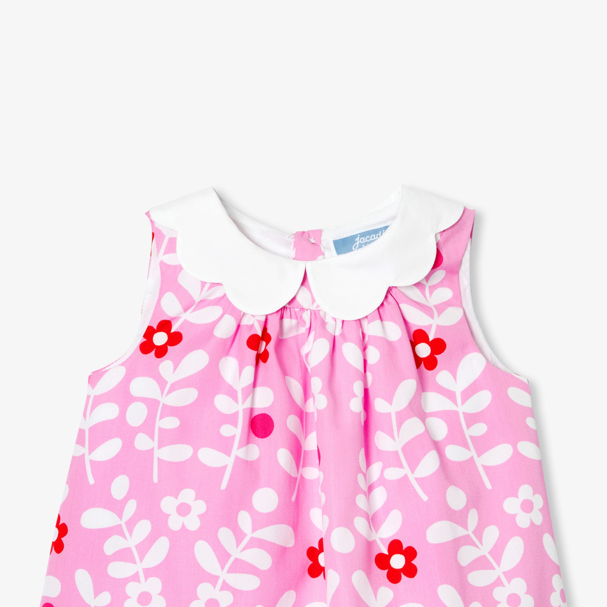 Baby girl floral print dress - Bougie - Image 3